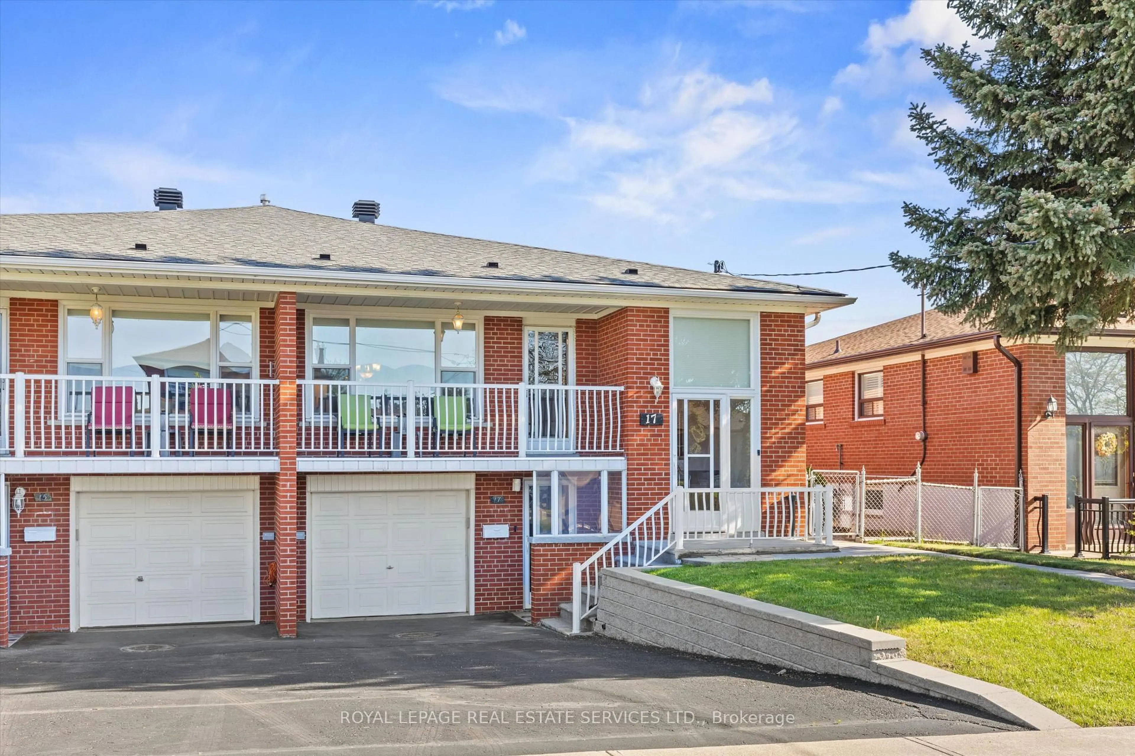 Home with brick exterior material, street for 17 Gade Dr, Toronto Ontario M3M 2K2