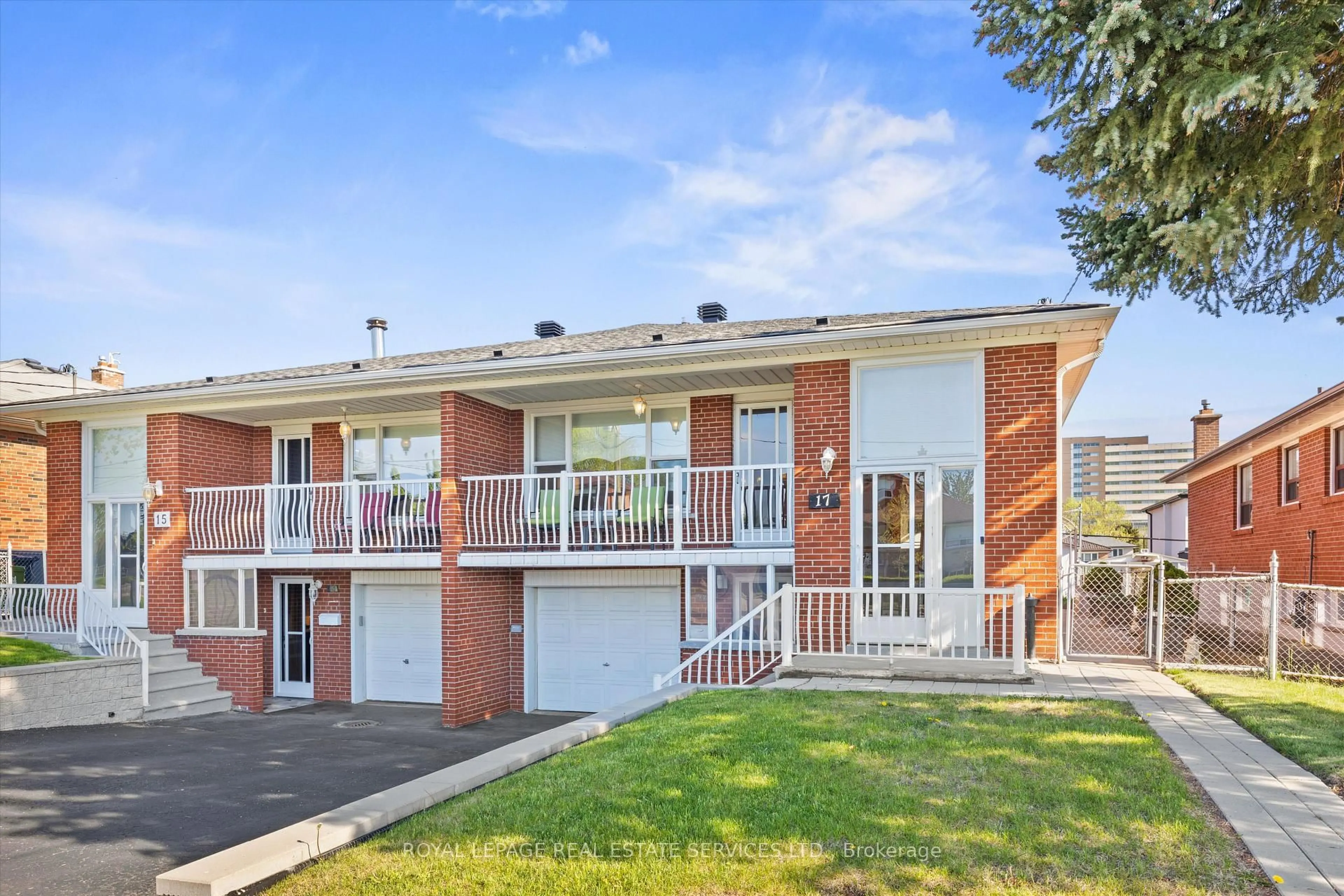 Home with brick exterior material, street for 17 Gade Dr, Toronto Ontario M3M 2K2