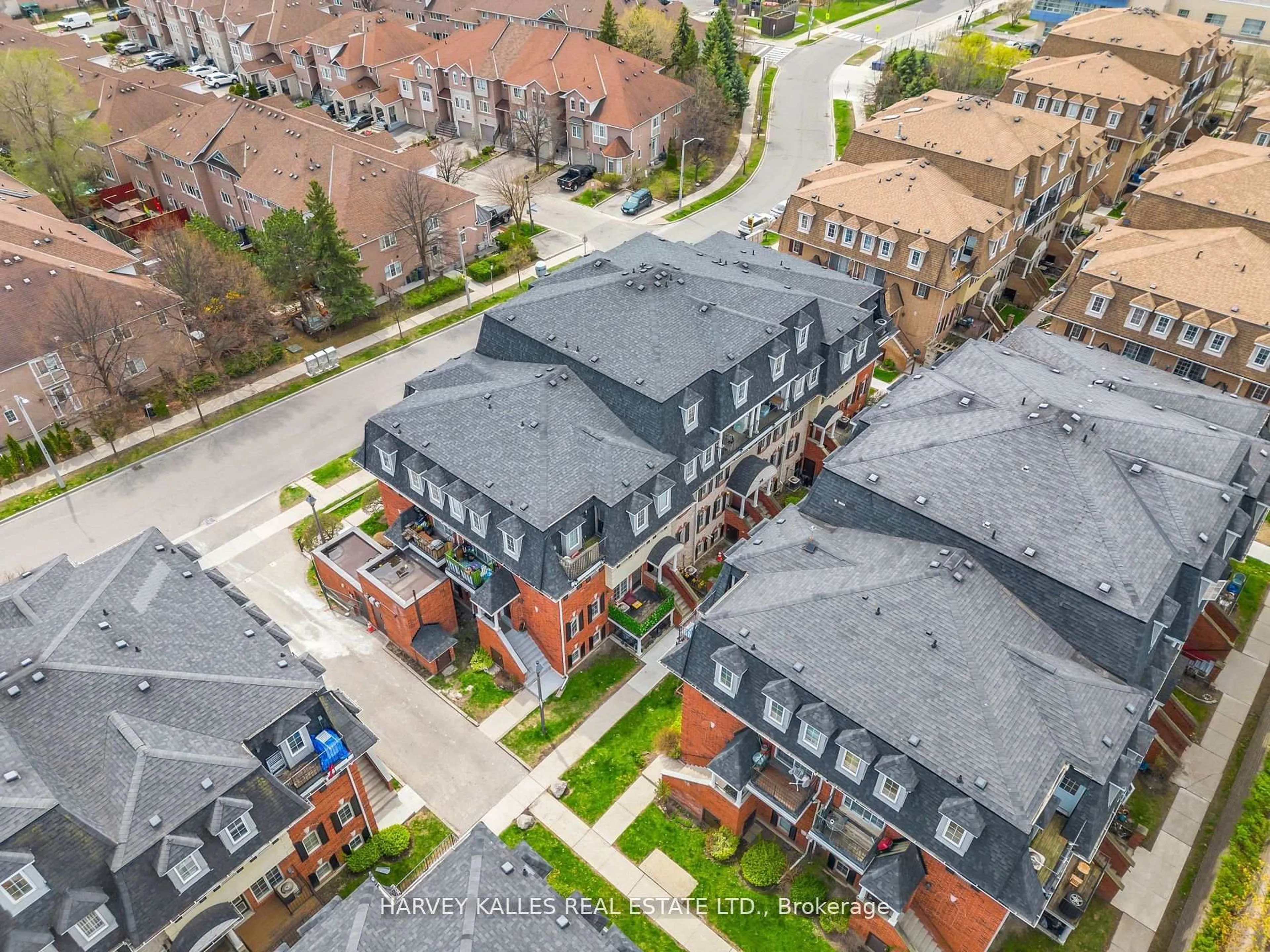 A pic from outside/outdoor area/front of a property/back of a property/a pic from drone, street for 66 Sidney Belsey Cres #201, Toronto Ontario M6M 5J4