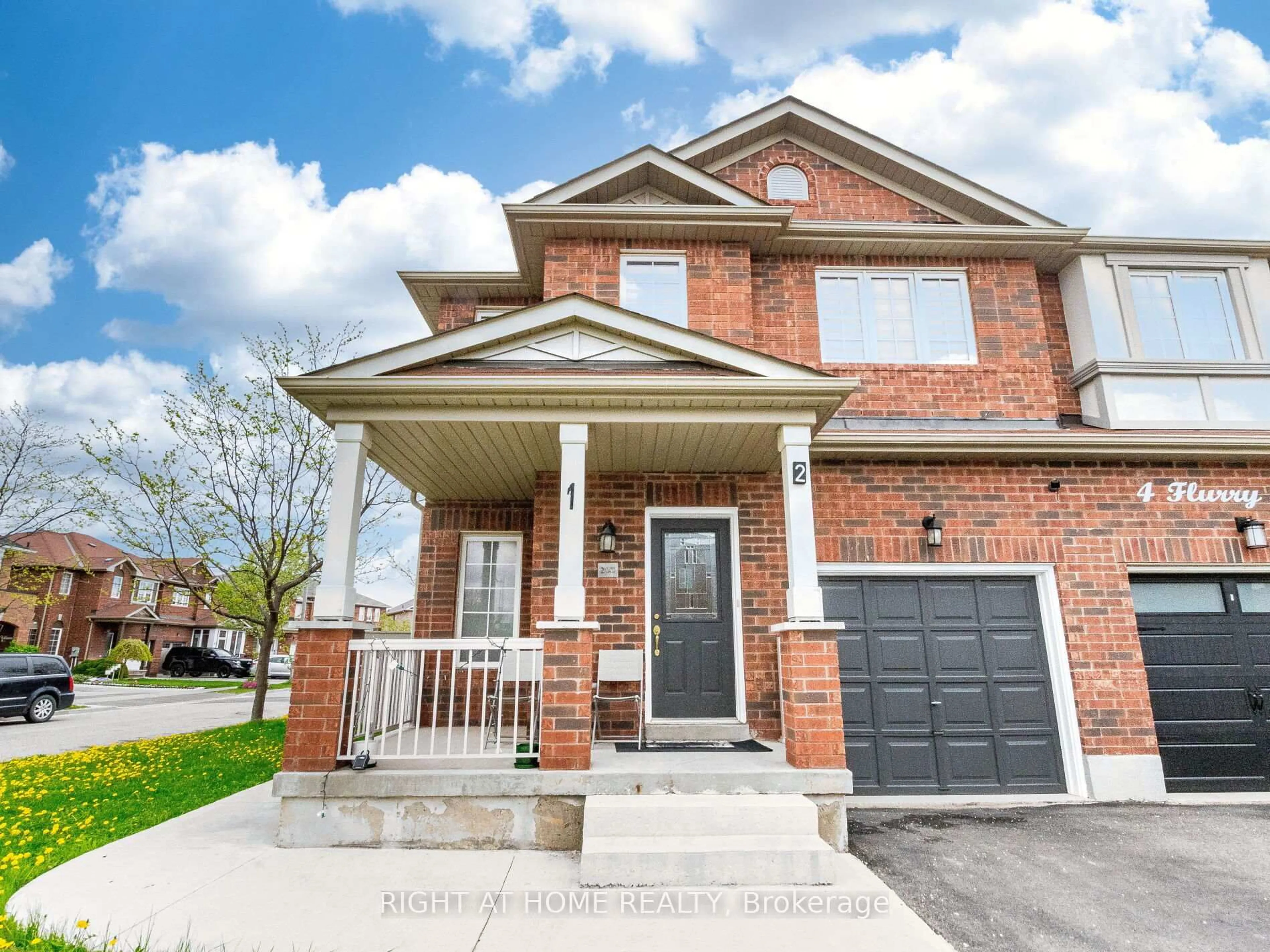 Home with brick exterior material, street for 2 Flurry Circ, Brampton Ontario L6X 0S5