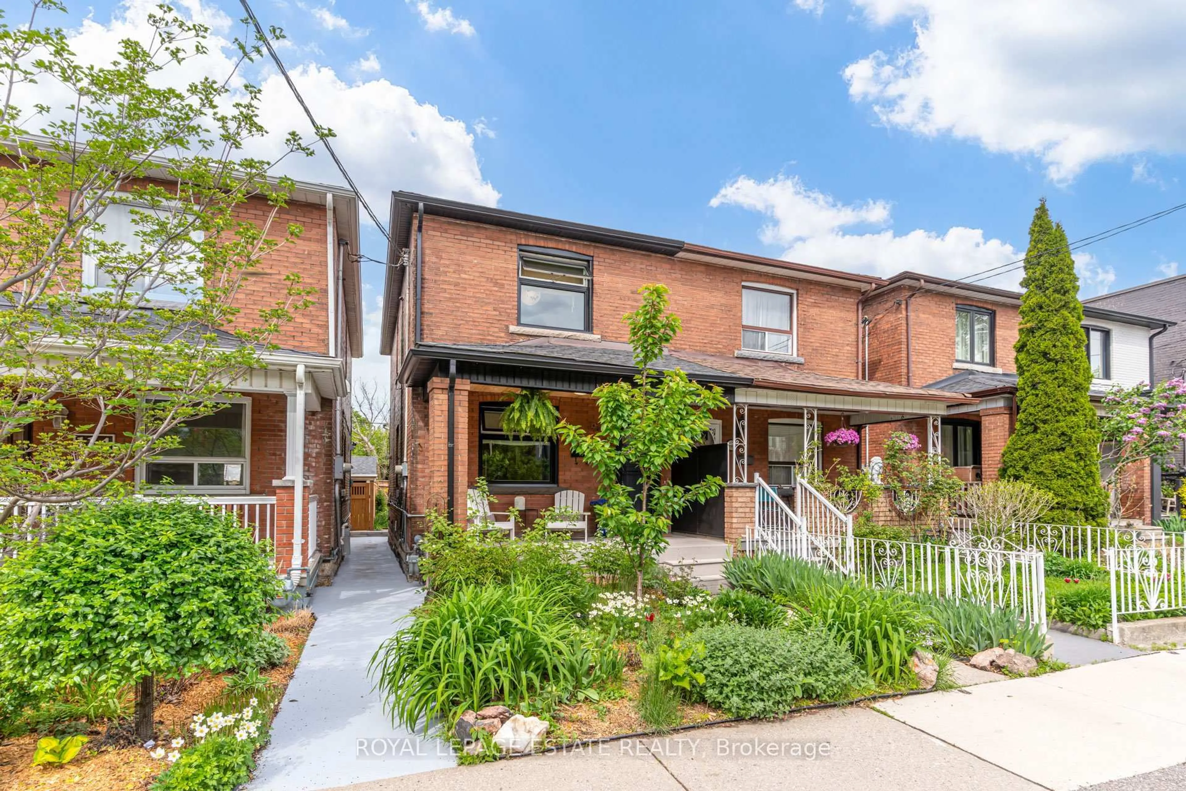 Home with brick exterior material, street for 118 Mulock Ave, Toronto Ontario M6N 3C6