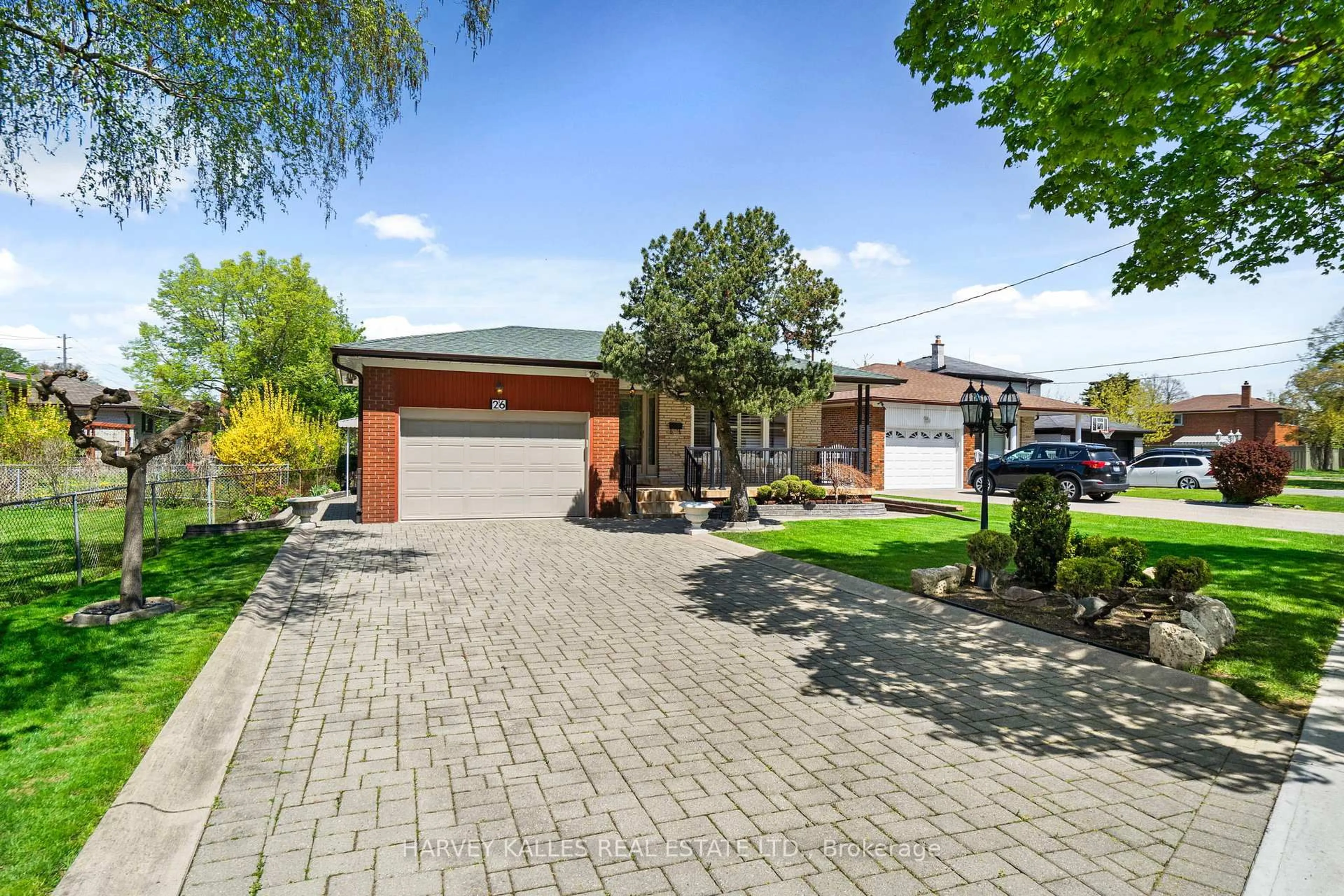 A pic from outside/outdoor area/front of a property/back of a property/a pic from drone, street for 26 Embers Dr, Toronto Ontario M9C 3E7