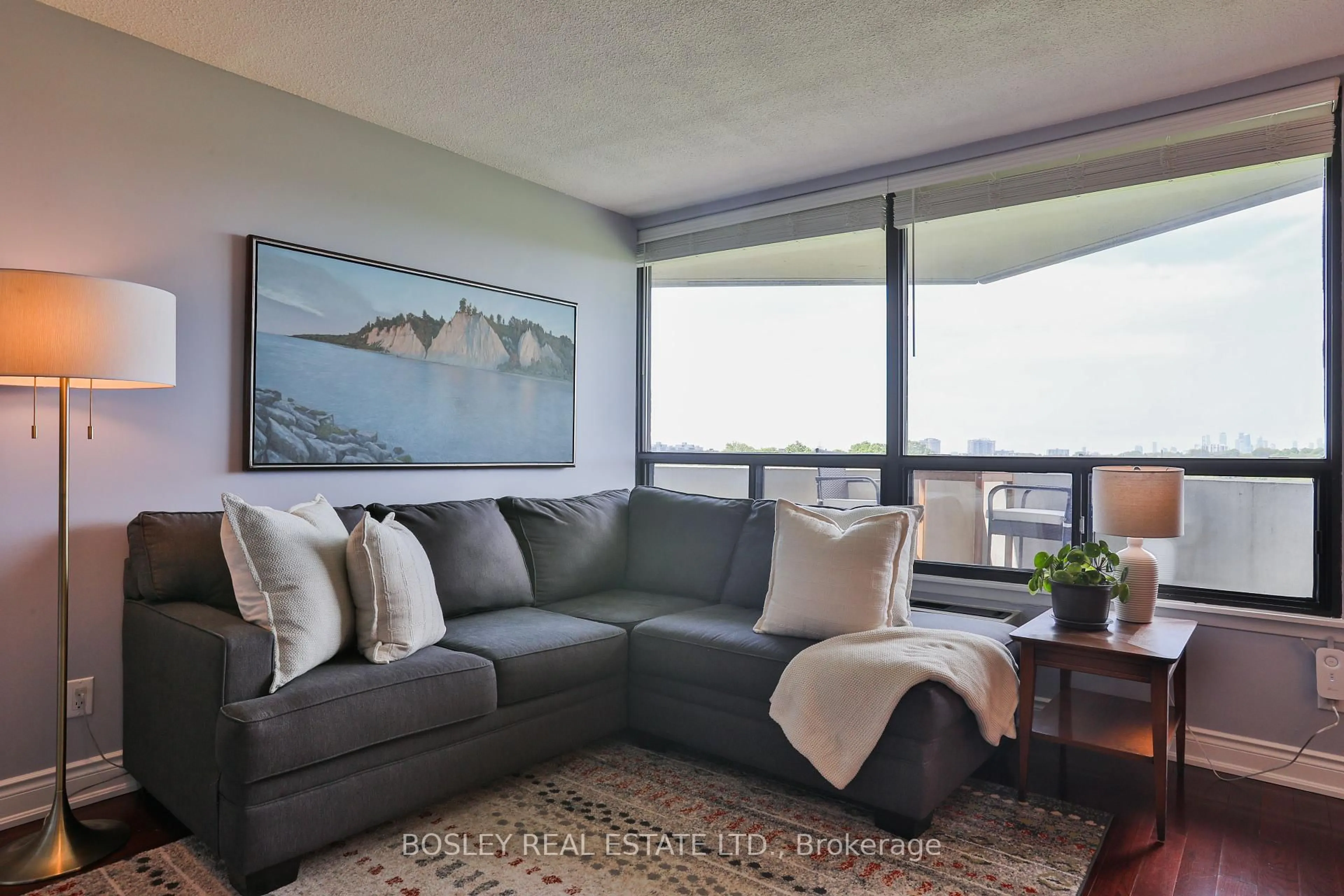 Living room with furniture, unknown for 284 Mill Rd #C15, Toronto Ontario M9C 4W6