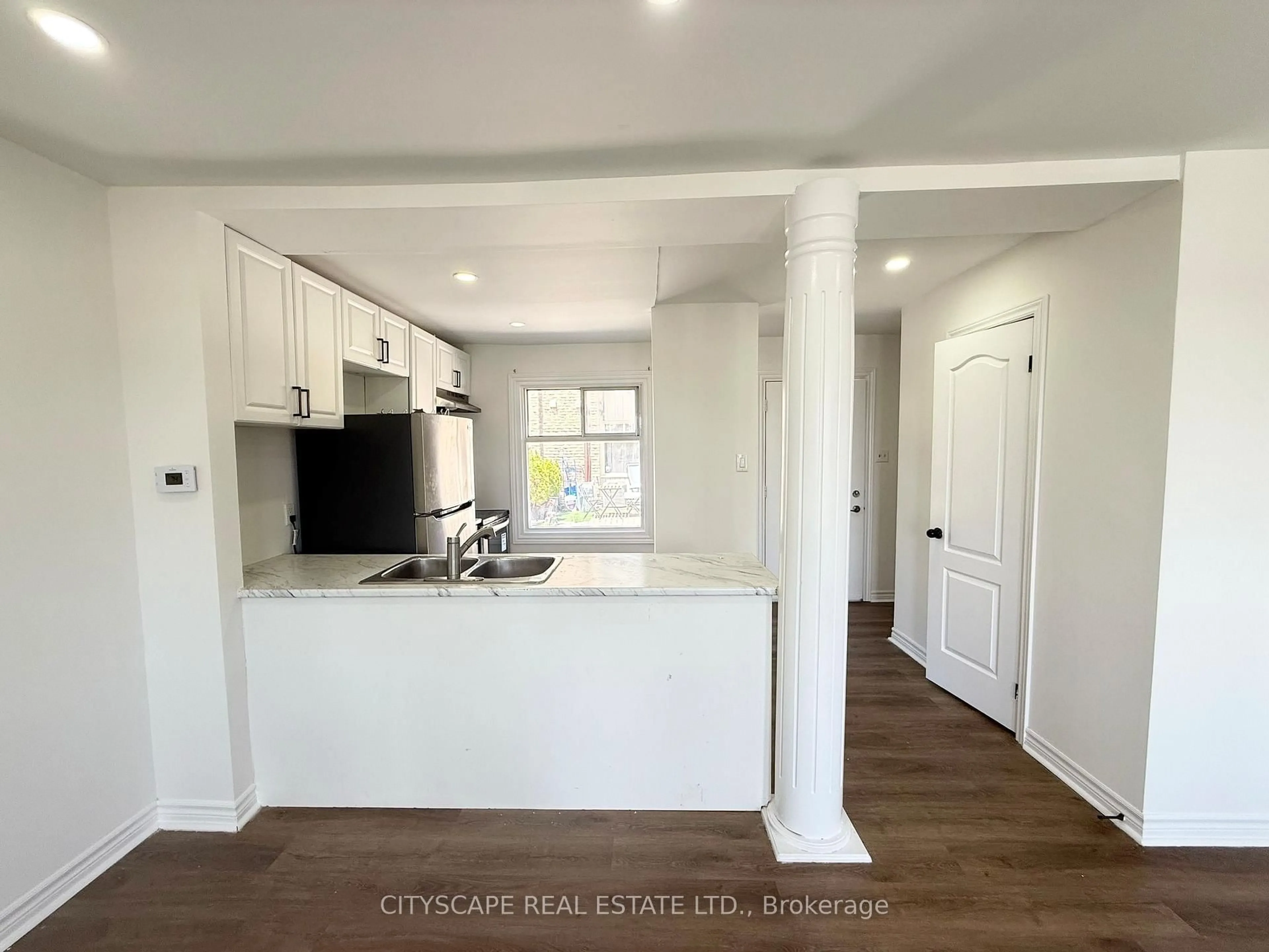 Open concept kitchen, ceramic/tile floor for 16 Rexdale Blvd #53, Toronto Ontario M9W 5Z3