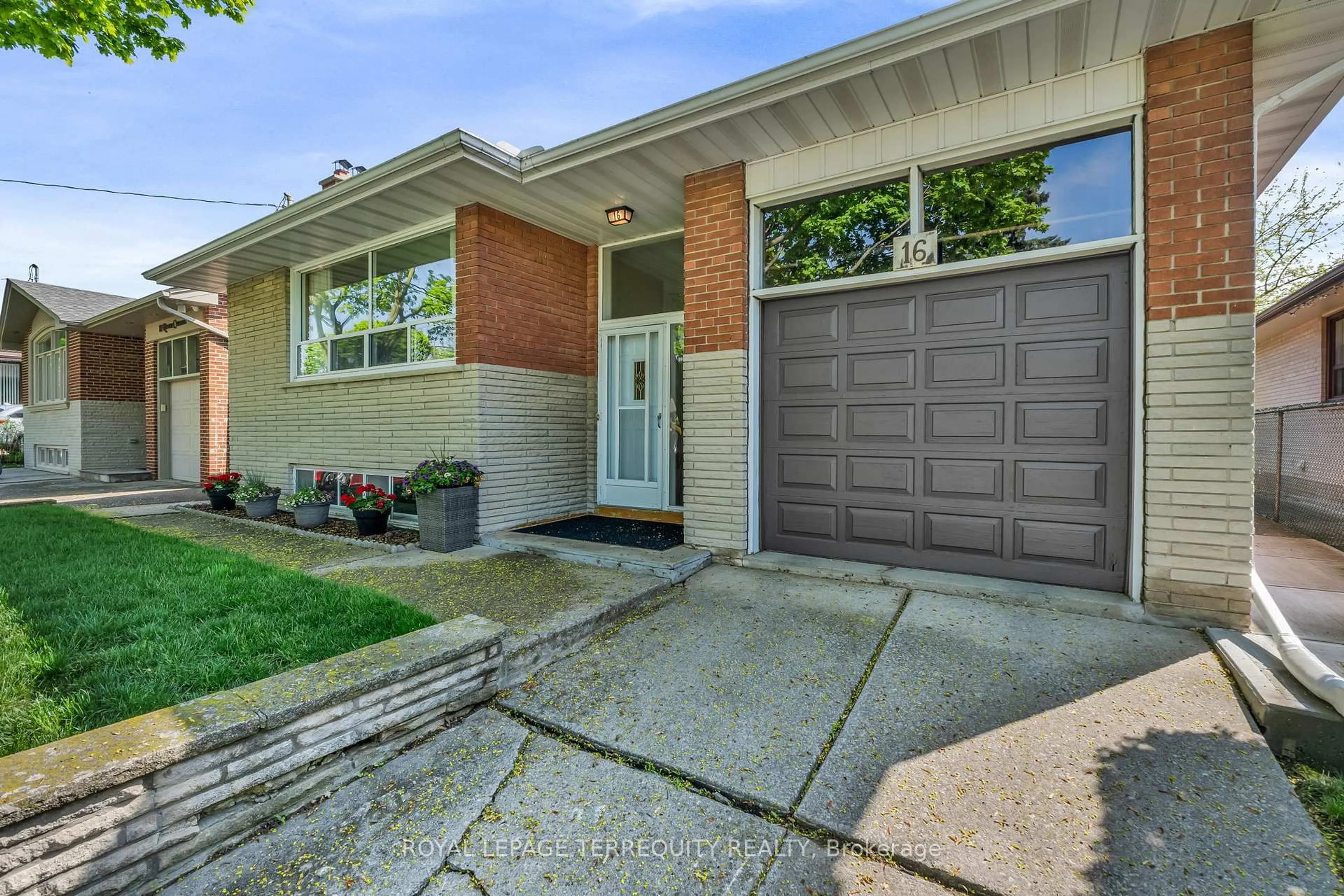 Home with brick exterior material, street for 16 Rowse Cres, Toronto Ontario M9P 3L5