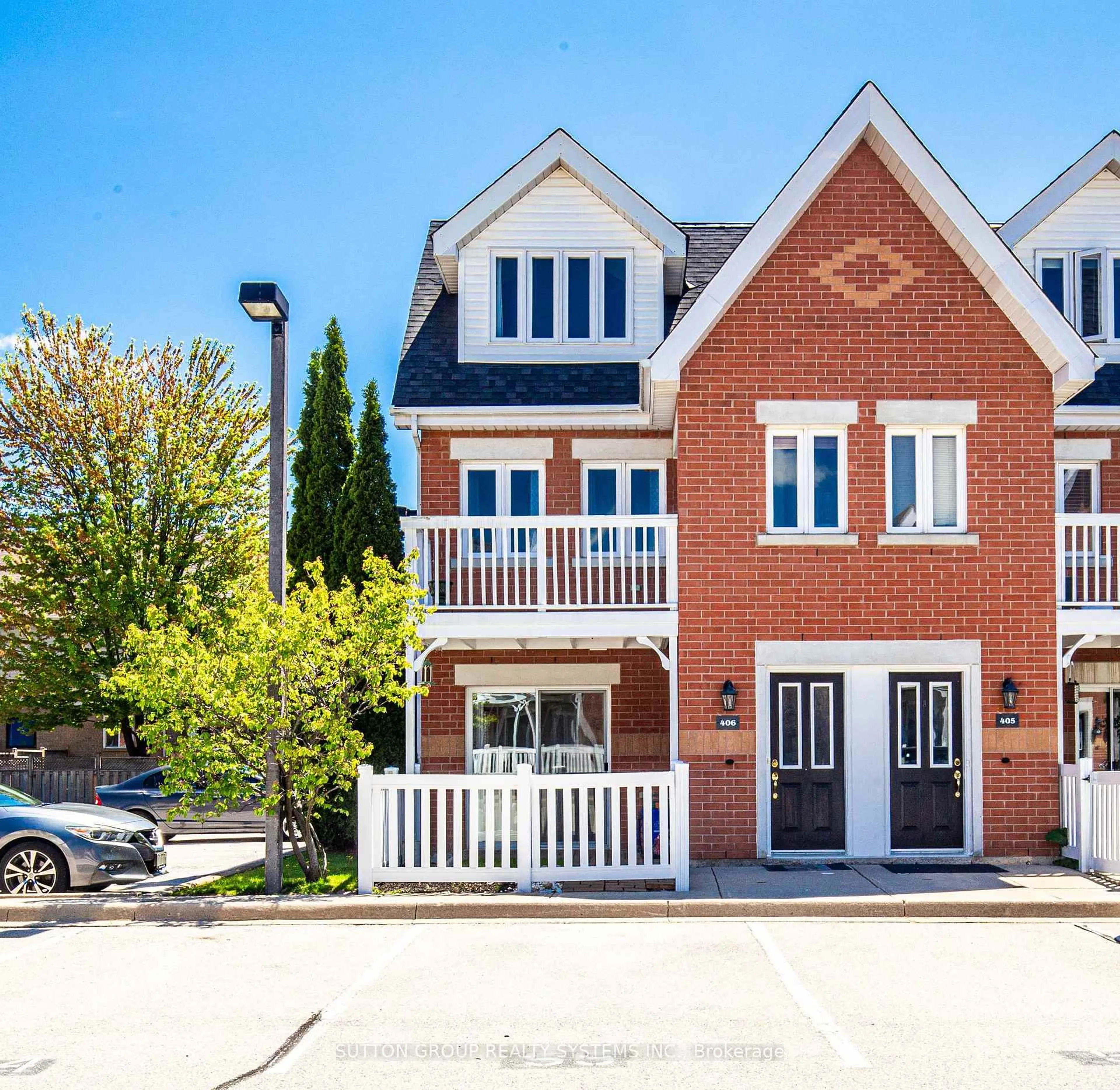 Home with brick exterior material, street for 1701 Lampman Ave #406, Burlington Ontario L7L 6R9