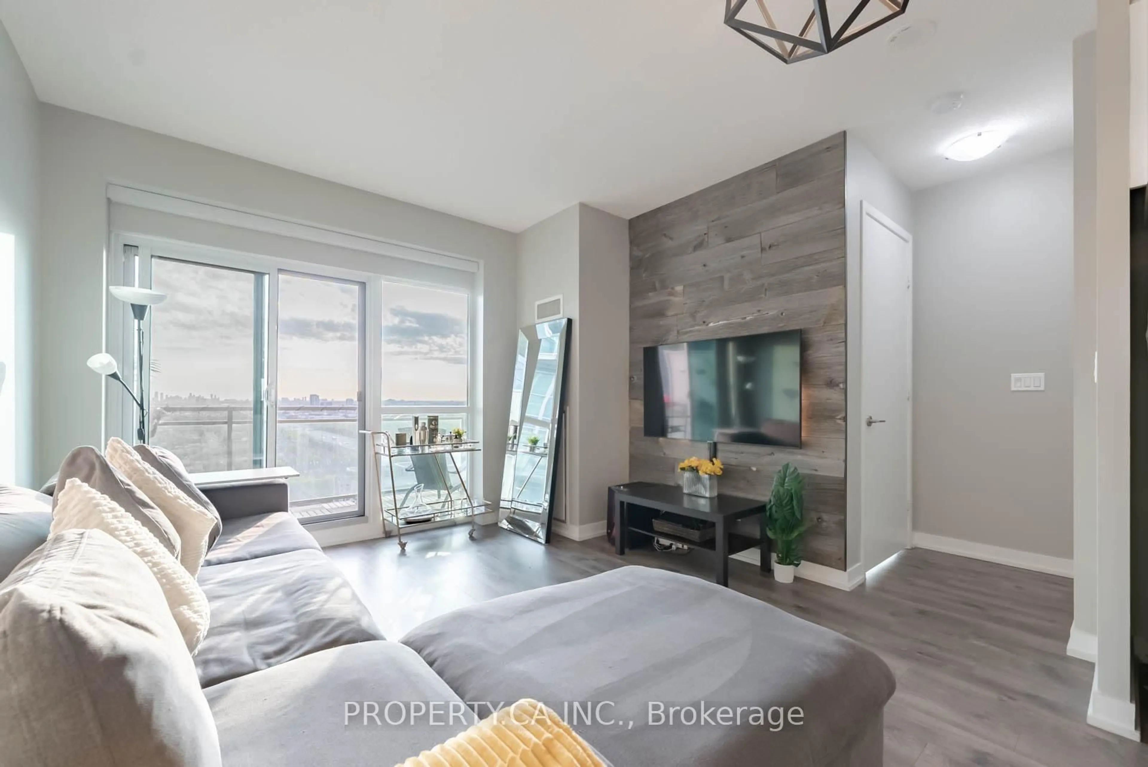 Living room with furniture, unknown for 165 Legion Rd #2332, Toronto Ontario M8Y 0B3