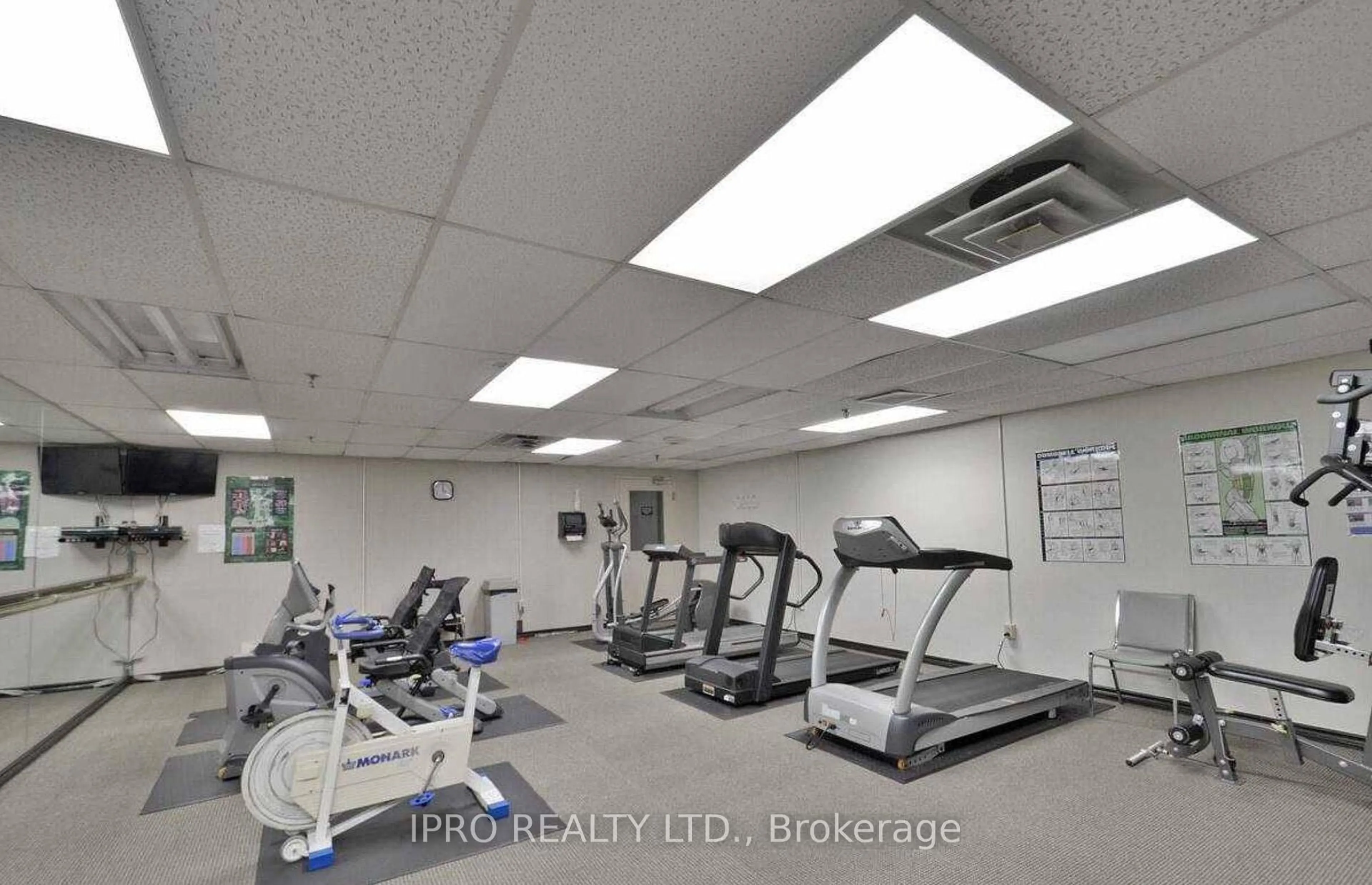 Gym or fitness room for 20 Cherrytree Dr #203, Brampton Ontario L6Y 3V1