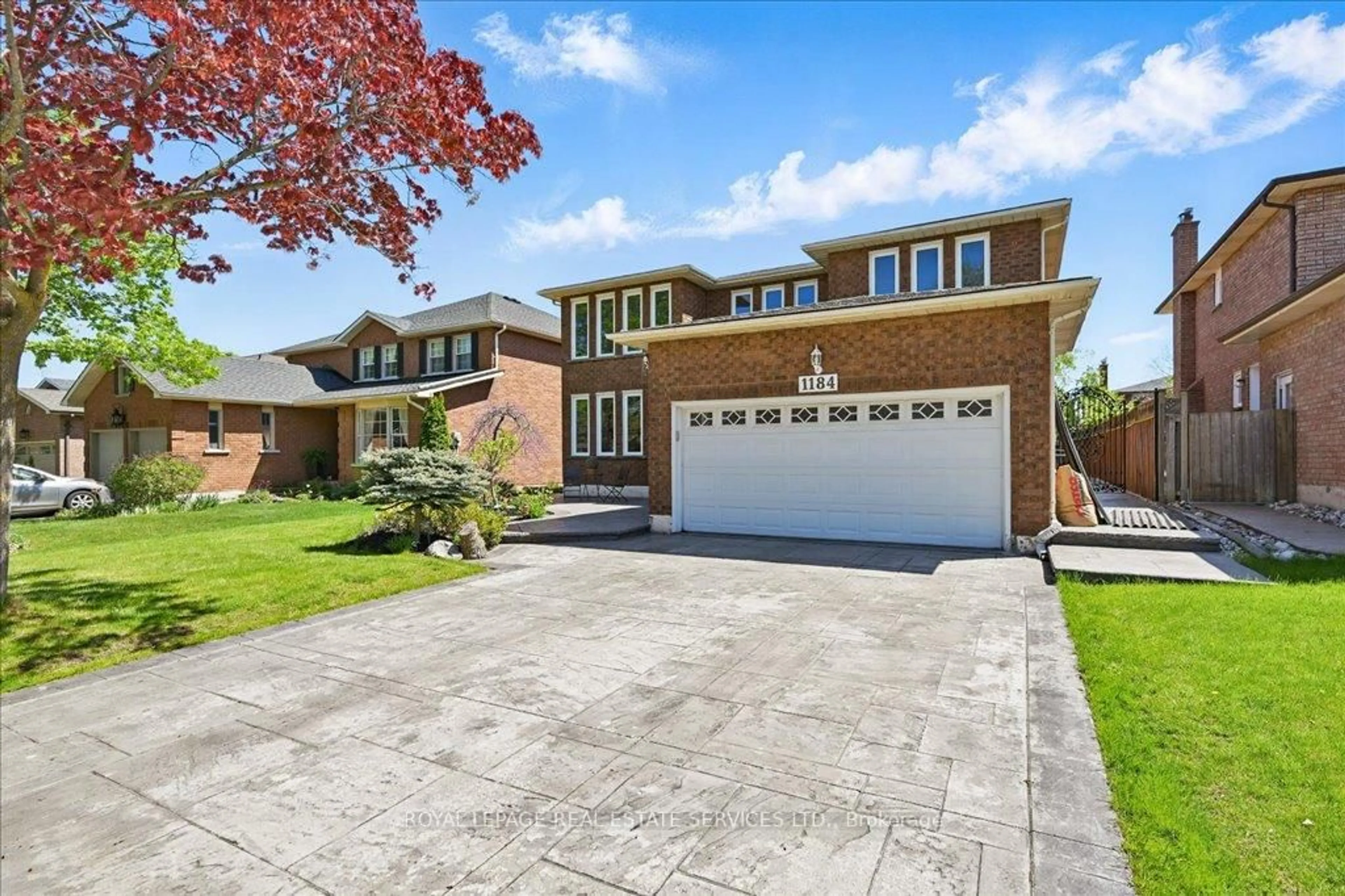 Home with brick exterior material, street for 1184 Rushbrooke Dr, Oakville Ontario L6M 1H7