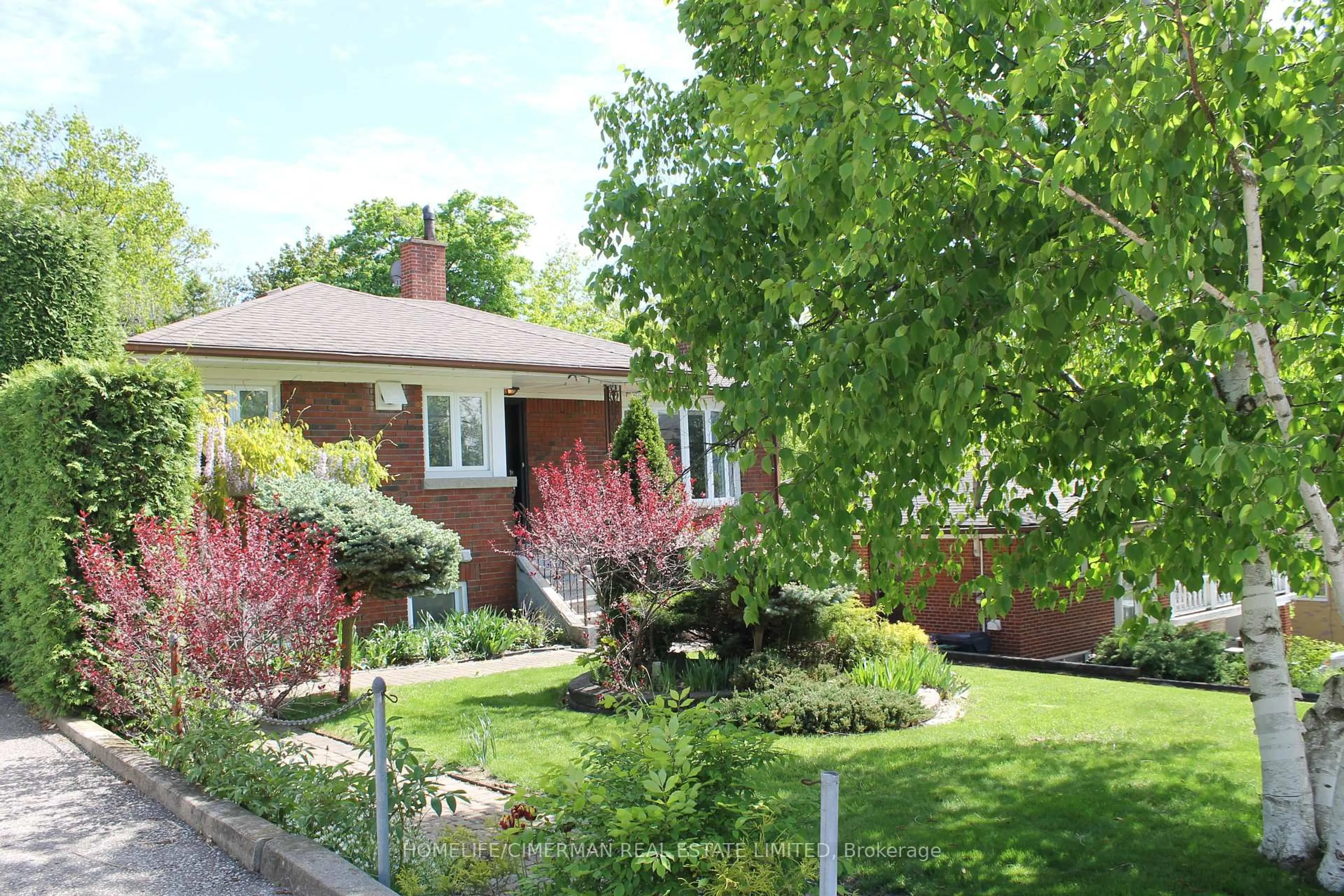Home with brick exterior material, street for 87 Flamborough Dr, Toronto Ontario M6M 2R8