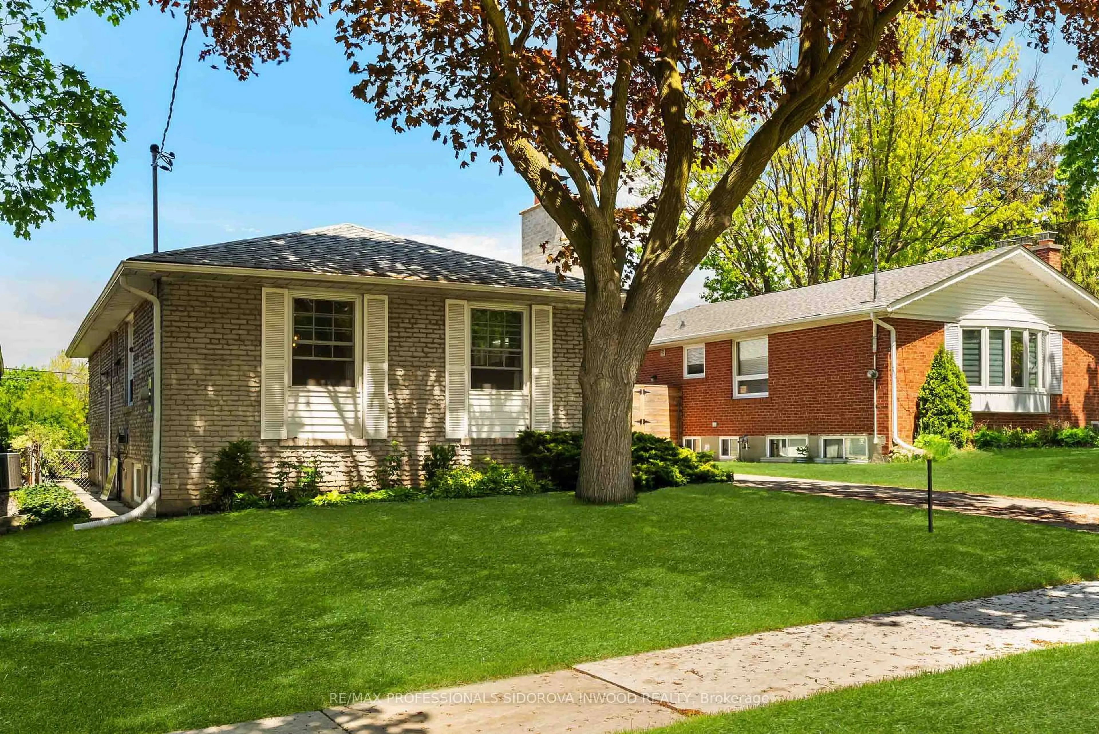 Home with brick exterior material, street for 34 Dewitt Rd, Toronto Ontario M9B 3E1
