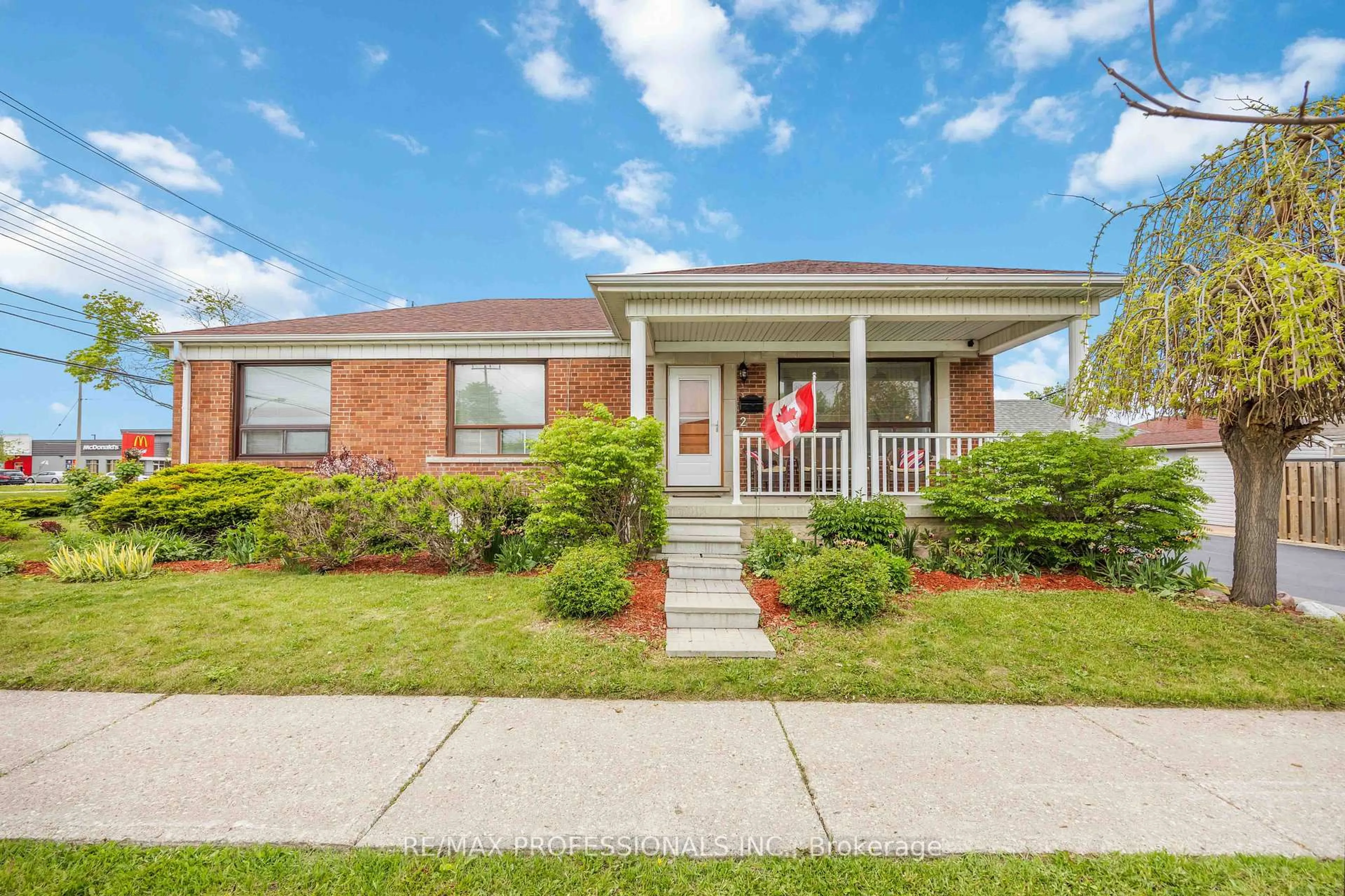 Home with brick exterior material, street for 2 Coolhurst Dr, Toronto Ontario M9W 4A5