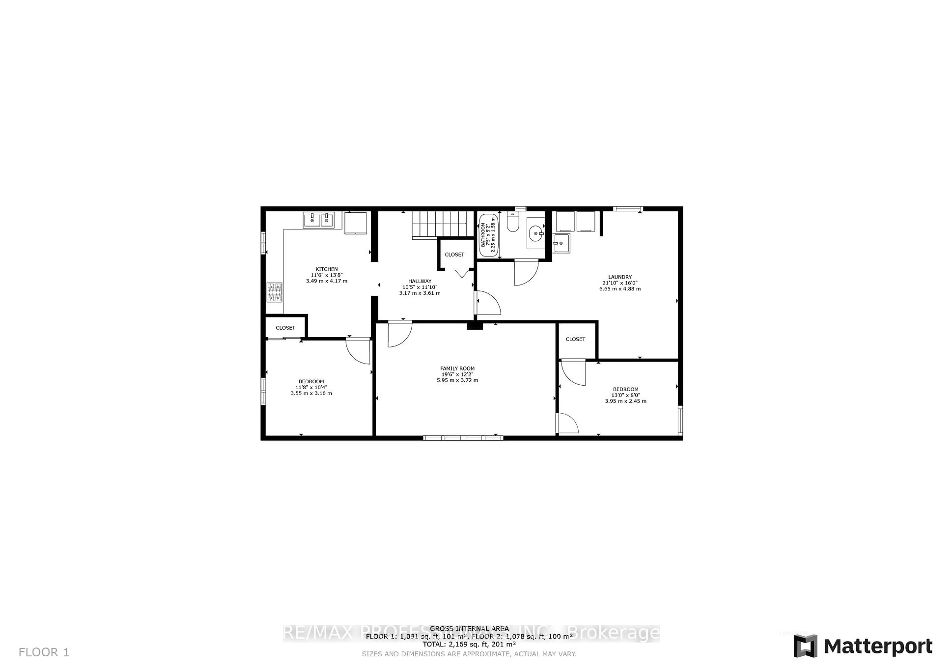 Floor plan for 2 Coolhurst Dr, Toronto Ontario M9W 4A5