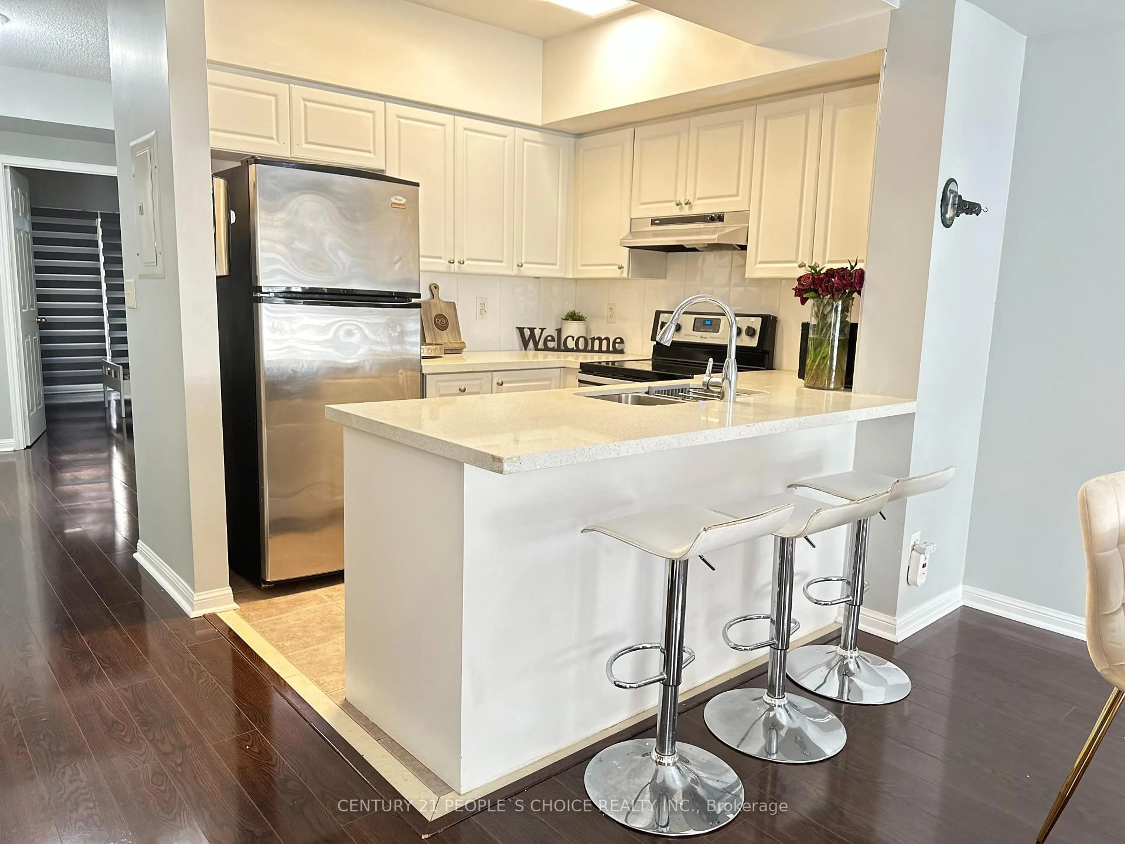 Open concept kitchen, unknown for 3045 Finch Ave #1028, Toronto Ontario M9M 0A5