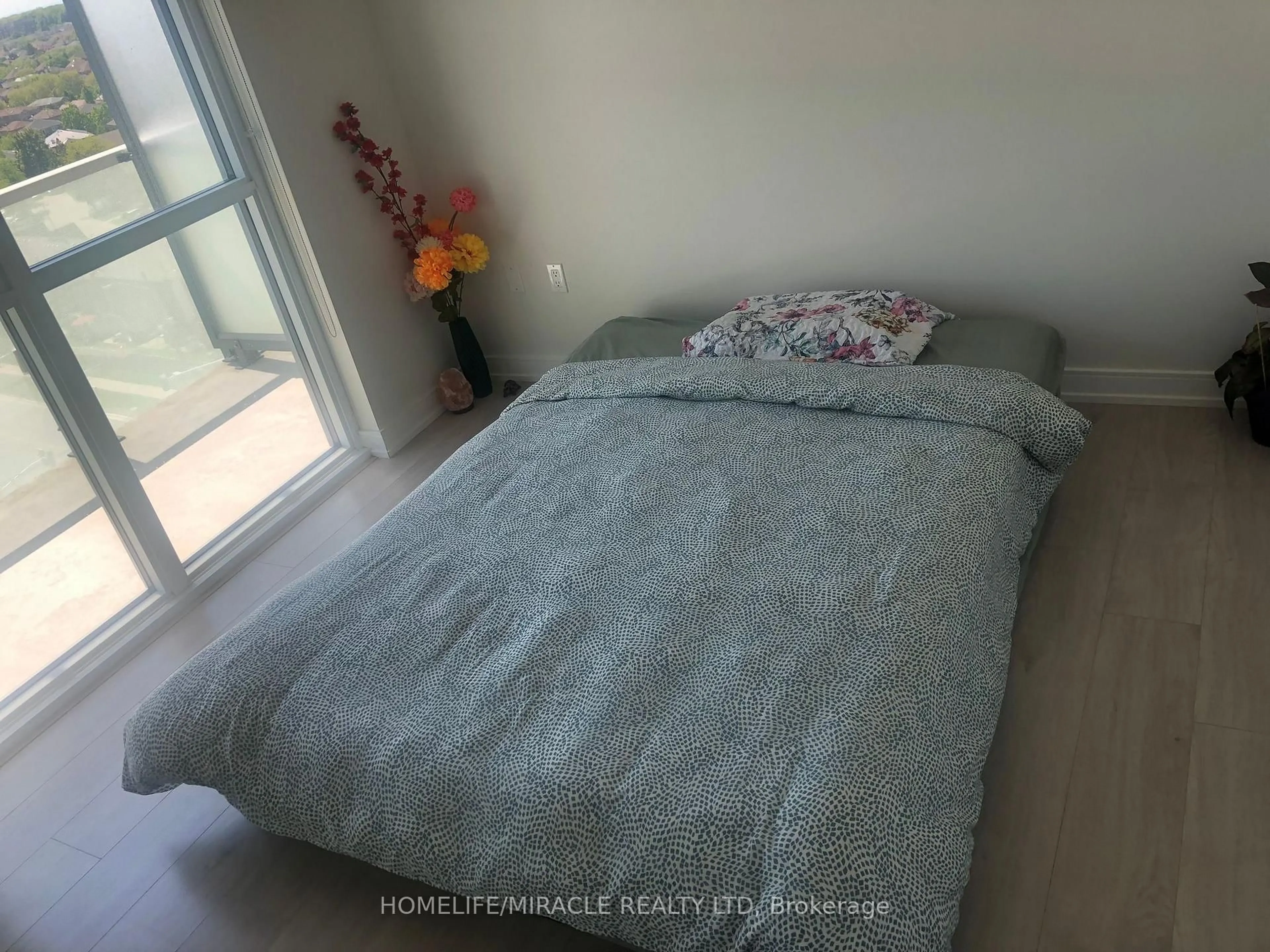 Bedroom with bed, unknown for 8 Nahani Way #1009, Mississauga Ontario L4Z 0C6