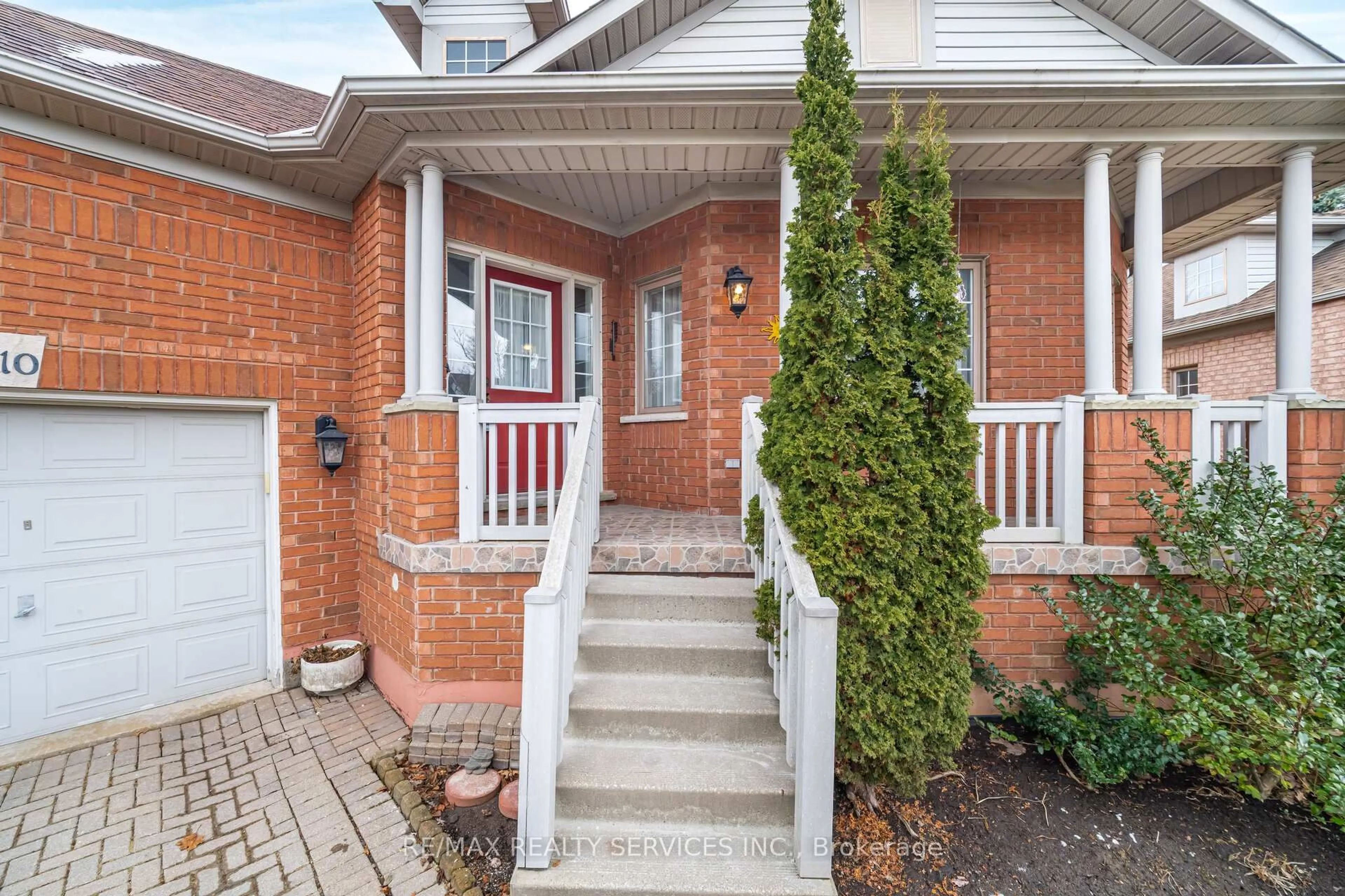 Home with brick exterior material, street for 10 Orchard Park Gate, Brampton Ontario L6R 1W5