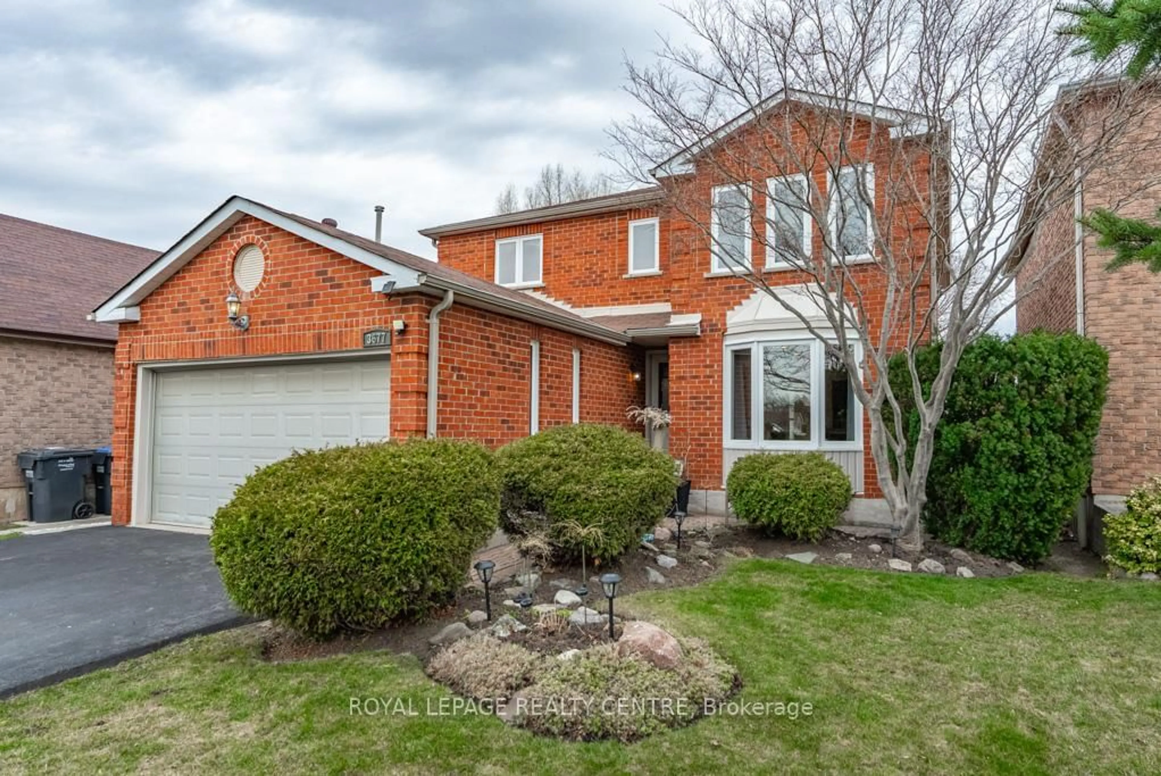 Home with brick exterior material, street for 3677 Colonial Dr, Mississauga Ontario L5L 4P2