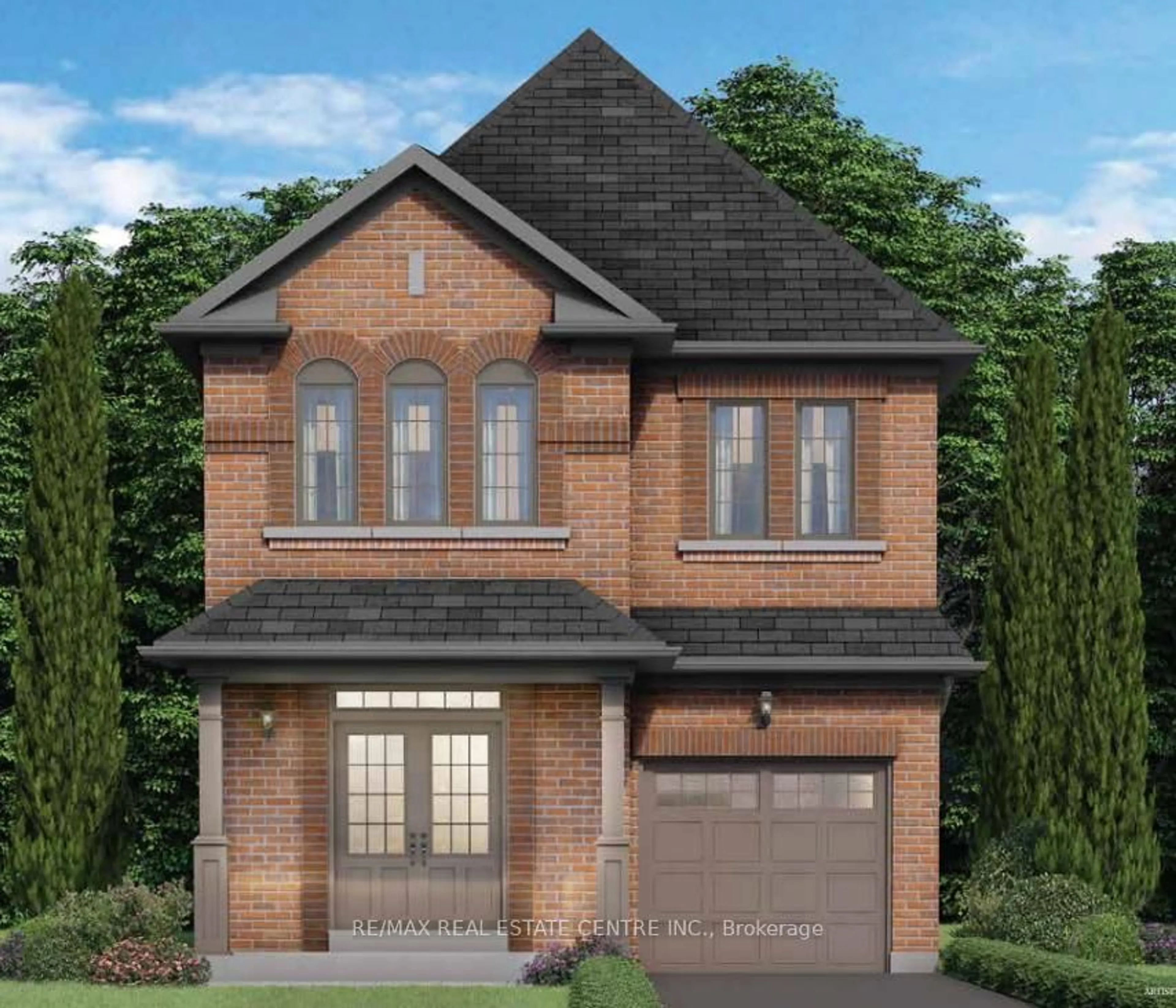 Home with brick exterior material, street for Lot B Kennedy Circ, Milton Ontario L9E 2C3
