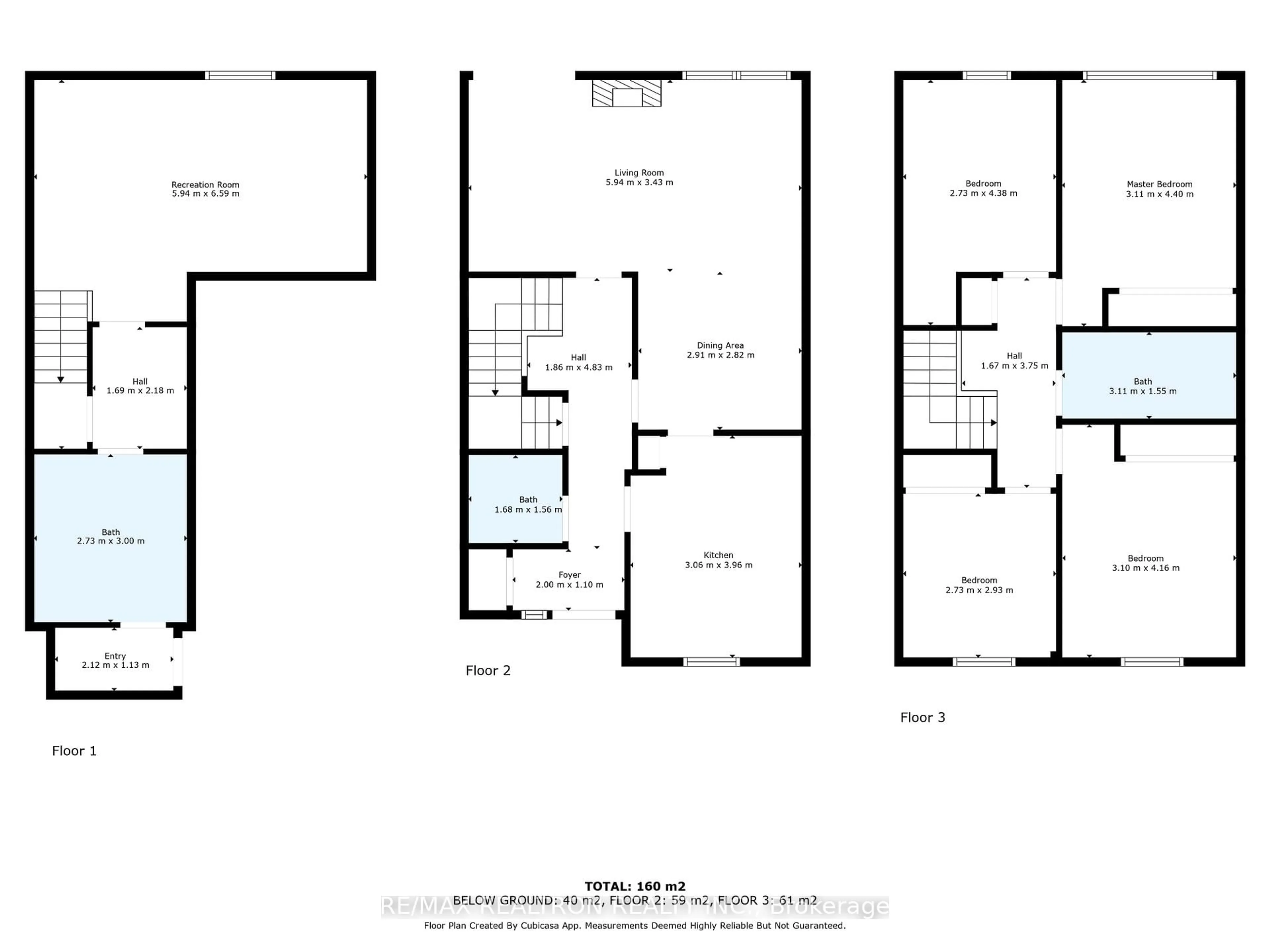 Floor plan for 19 Centennial Park Rd #10, Toronto Ontario M9C 4W8