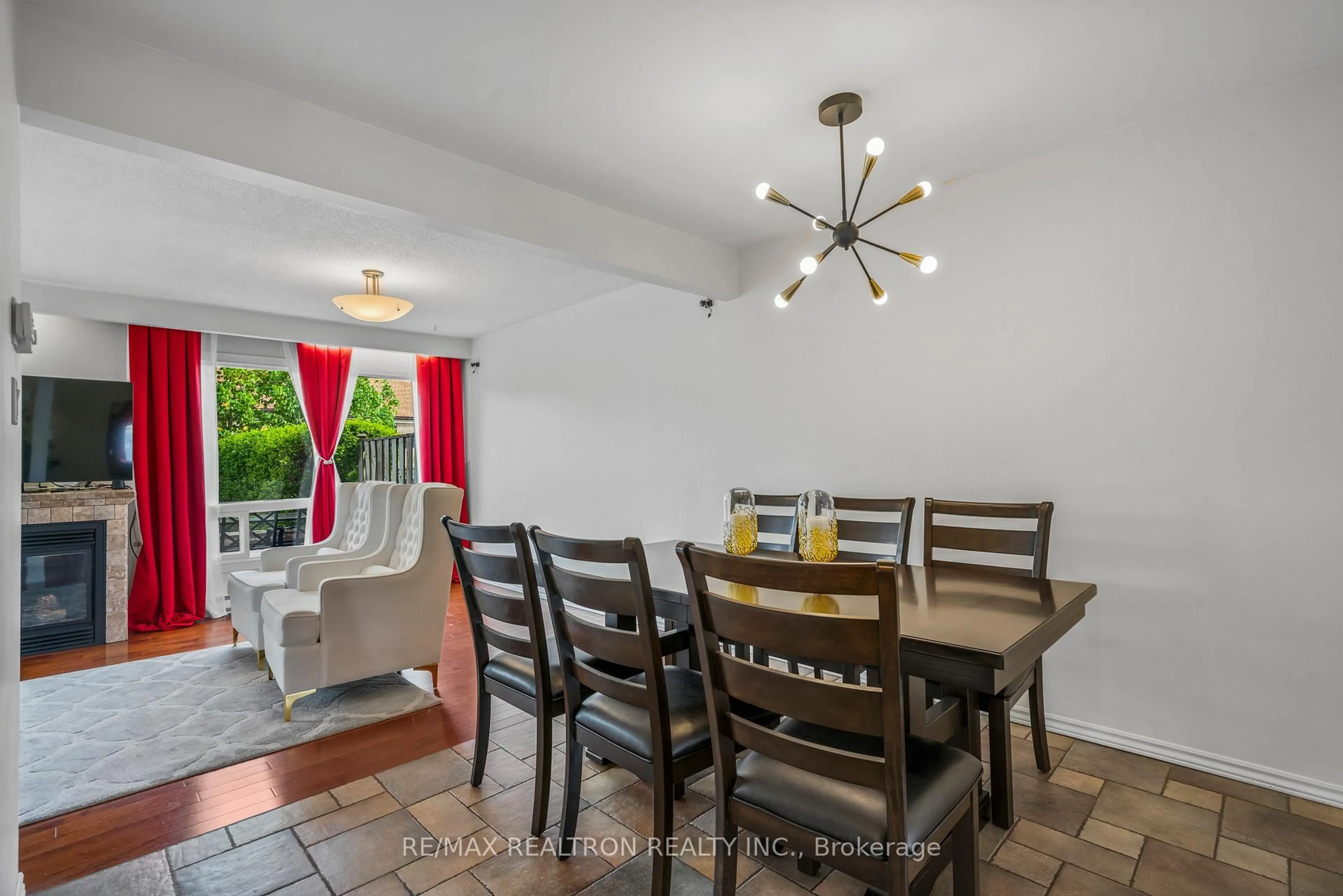 Dining room, ceramic/tile floor for 19 Centennial Park Rd #10, Toronto Ontario M9C 4W8