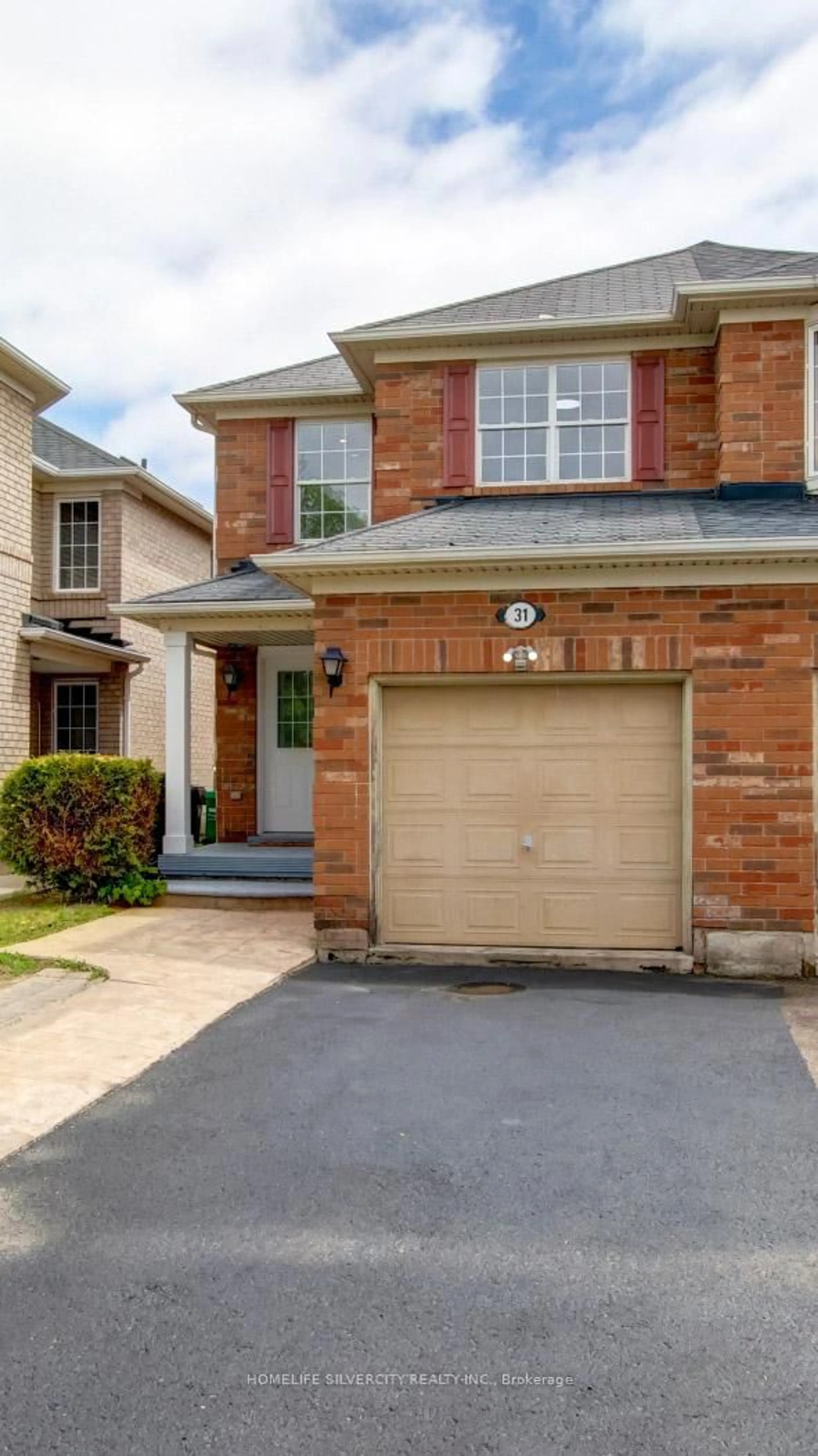 Home with brick exterior material, street for 31 Garibaldi Dr, Brampton Ontario L6X 4Z2