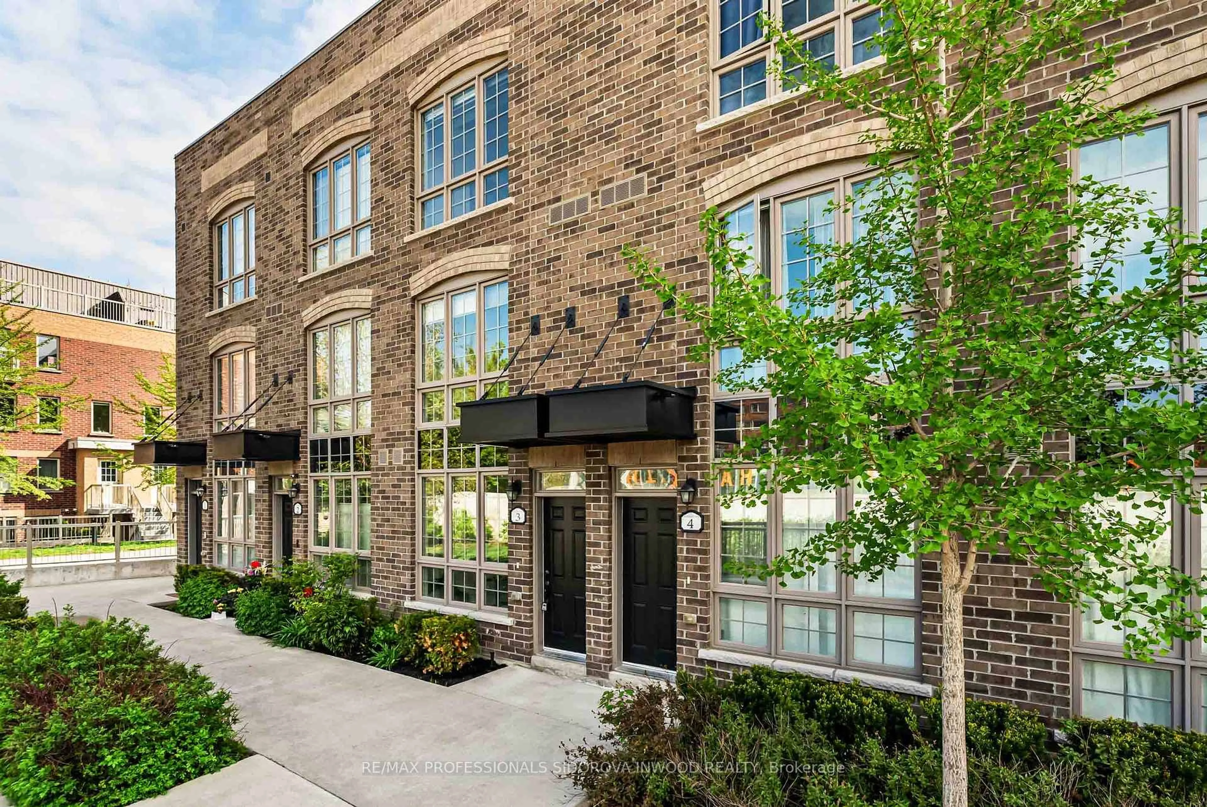 Home with brick exterior material, street for 26 Ernest Ave #3, Toronto Ontario M6P 0B8