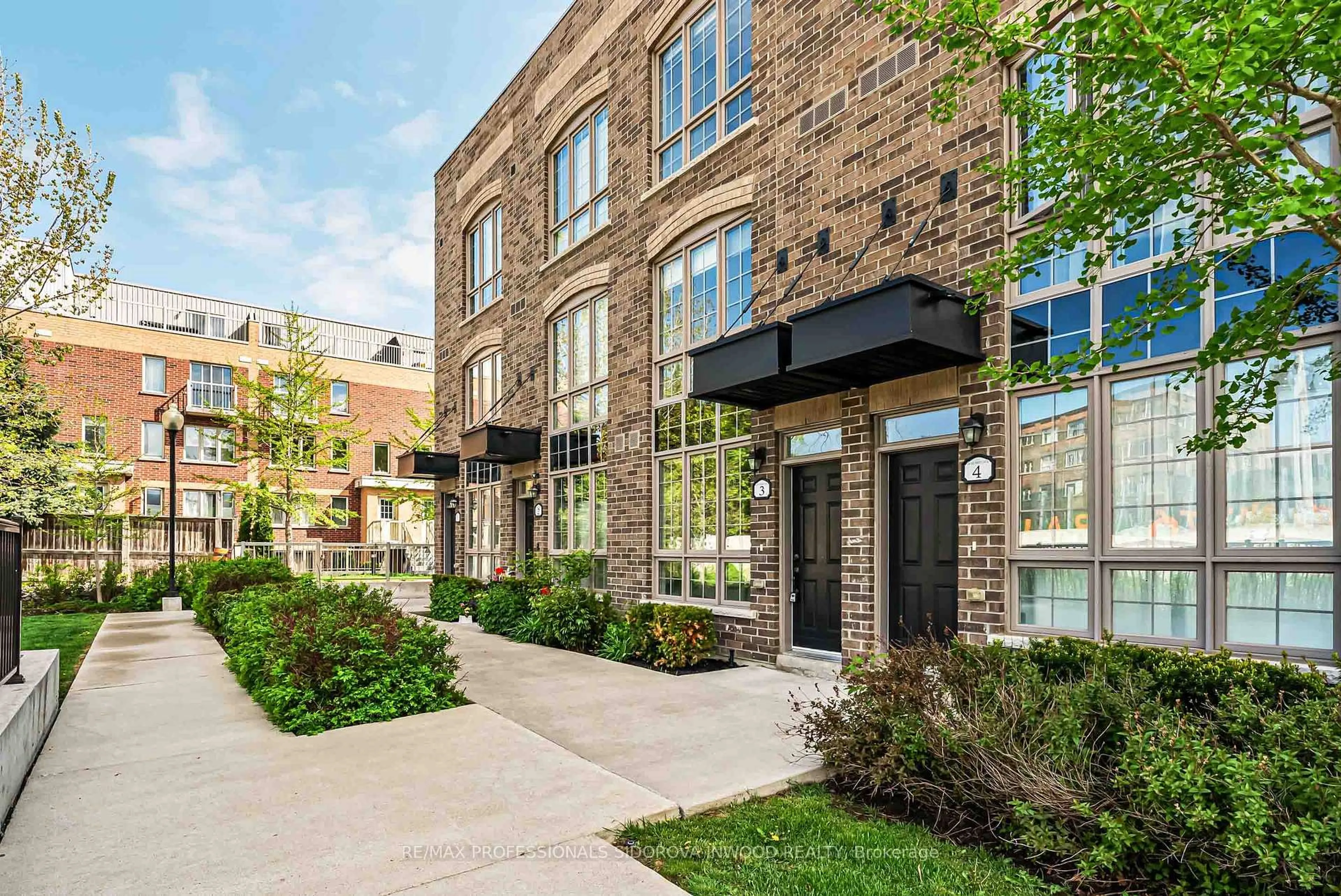Home with brick exterior material, street for 26 Ernest Ave #3, Toronto Ontario M6P 0B8