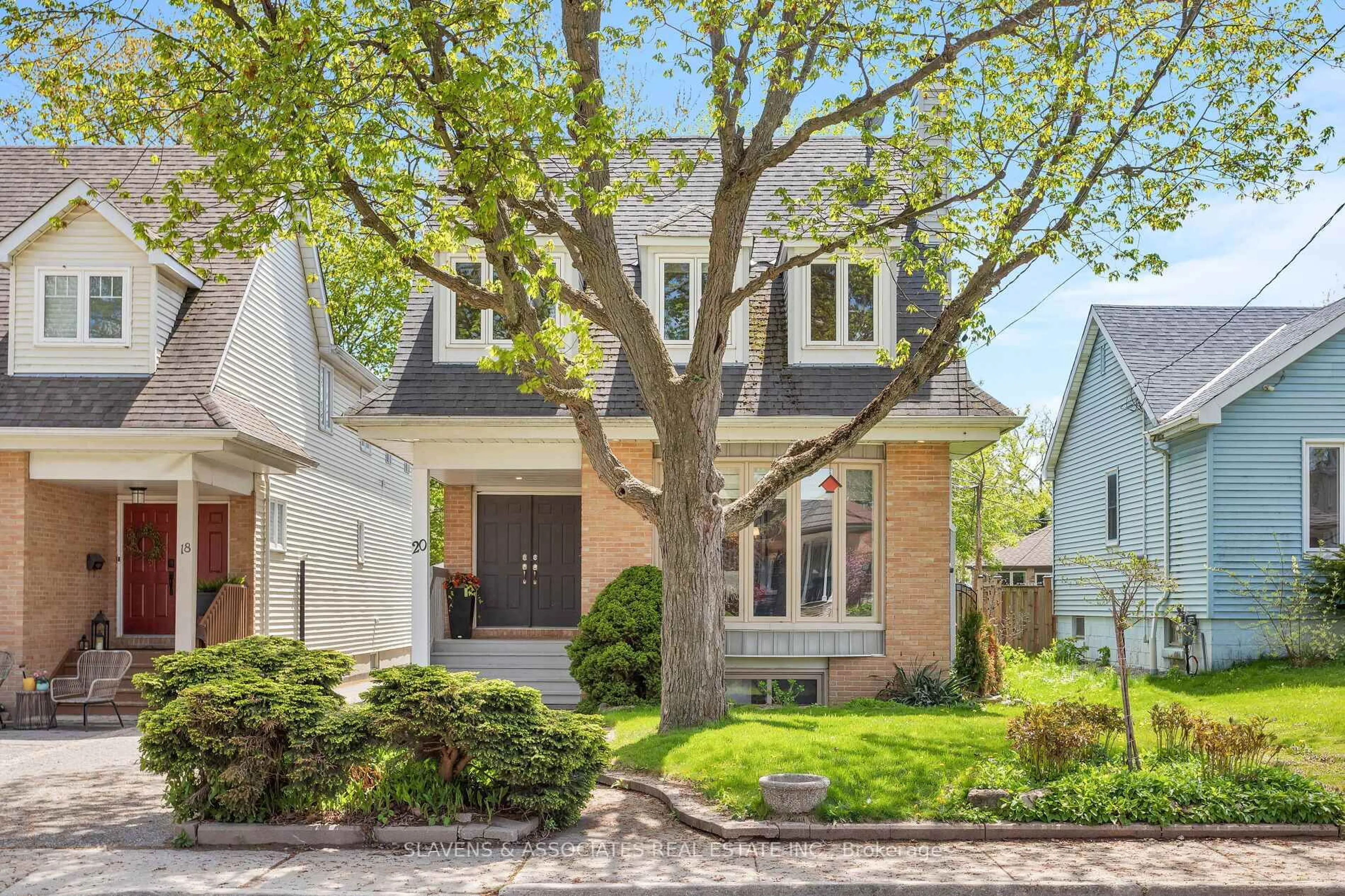 Home with brick exterior material, street for 20 Benson Ave, Mississauga Ontario L5H 2P4