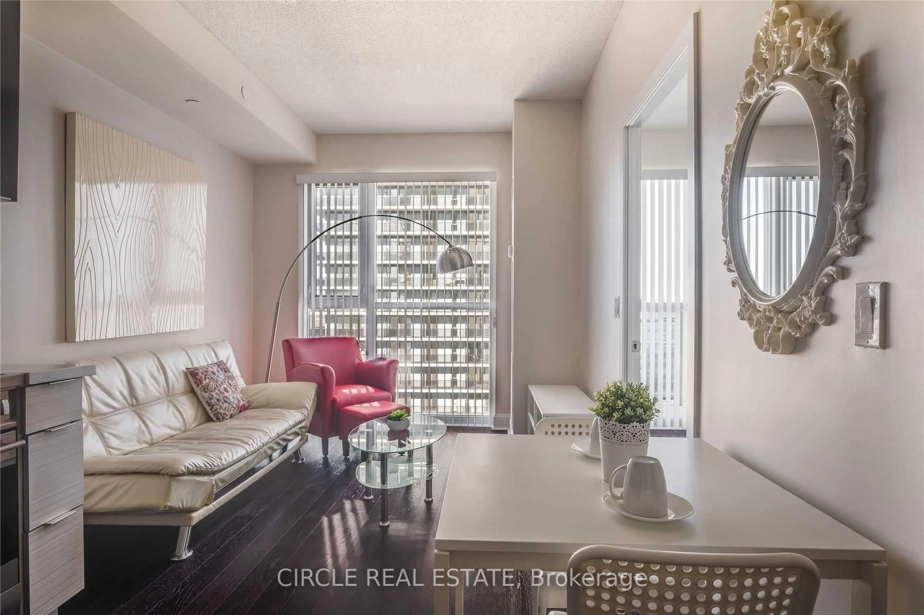 Living room with furniture, unknown for 33 Shore Breeze Dr #1806, Toronto Ontario M8V 1A1