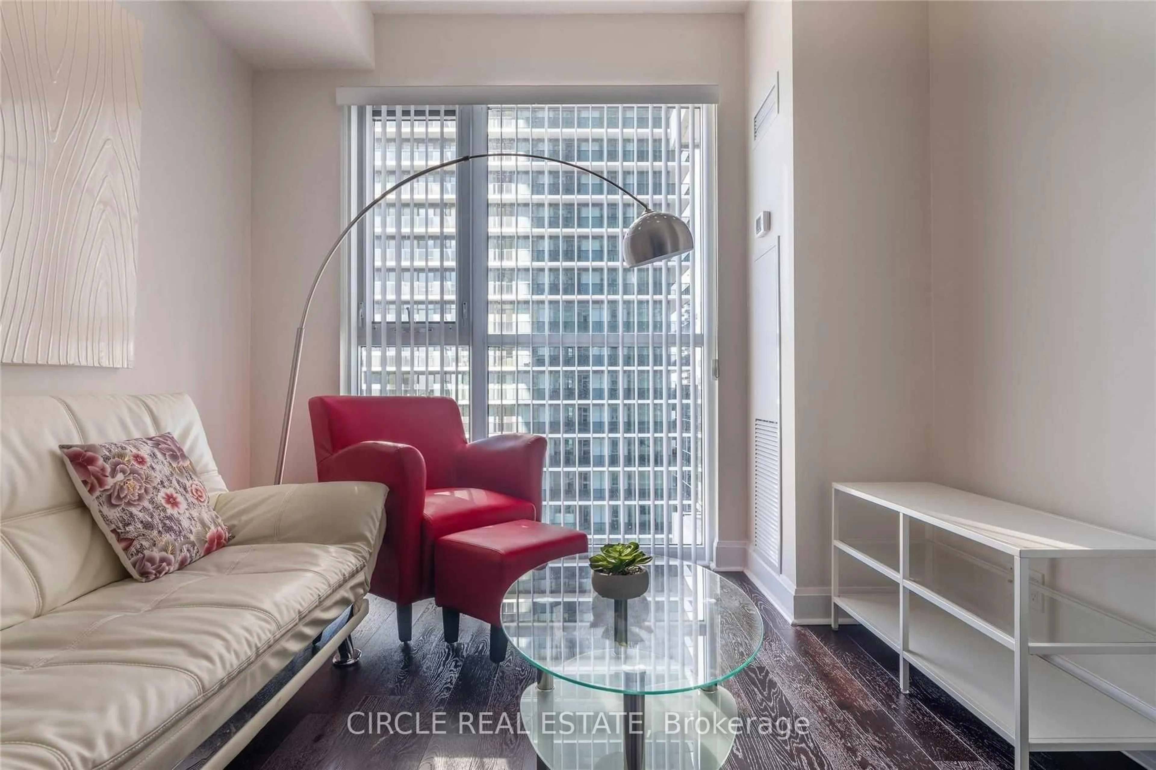 Living room with furniture, unknown for 33 Shore Breeze Dr #1806, Toronto Ontario M8V 1A1
