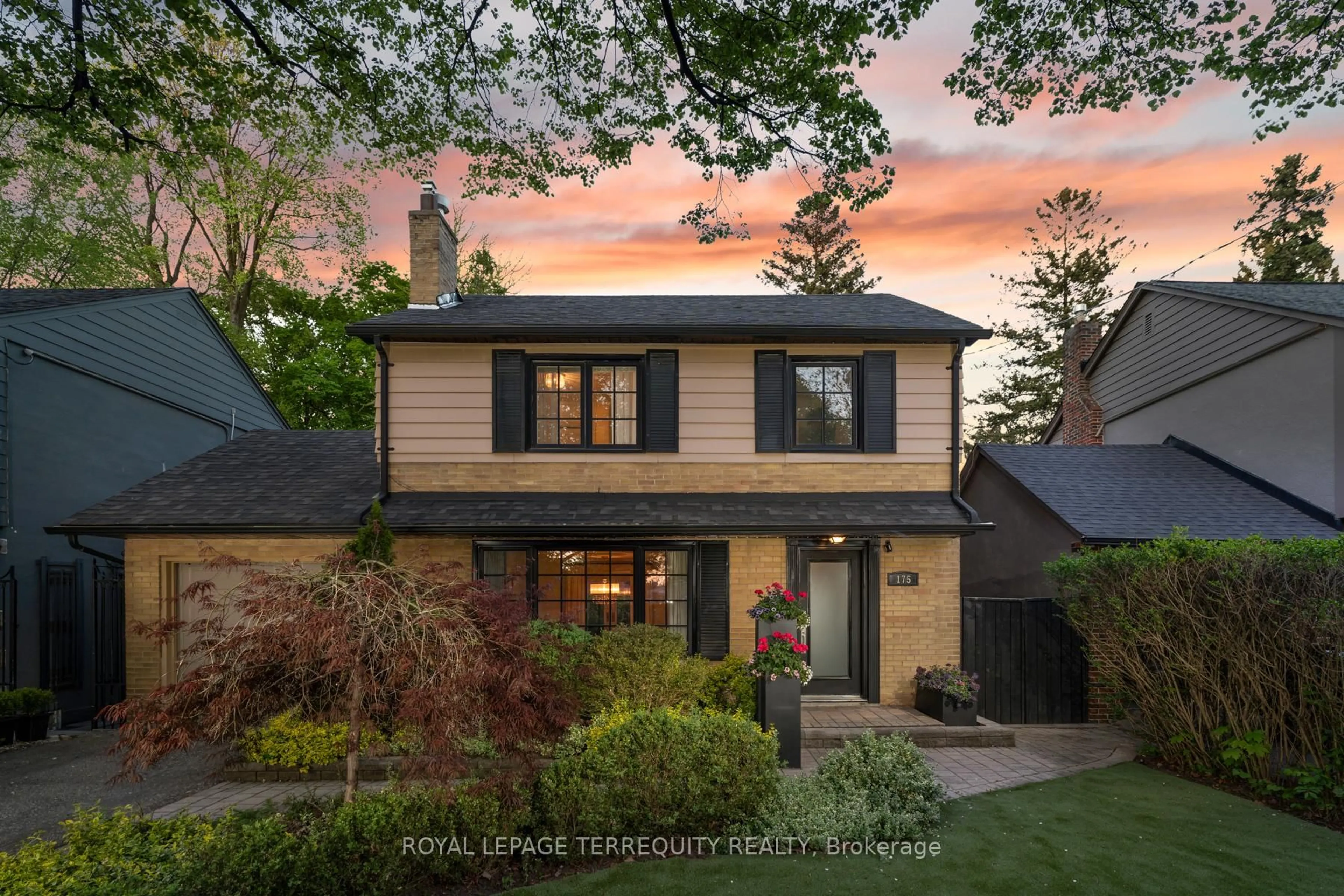 Home with brick exterior material, street for 175 Prince Edward Dr, Toronto Ontario M8Y 3W7