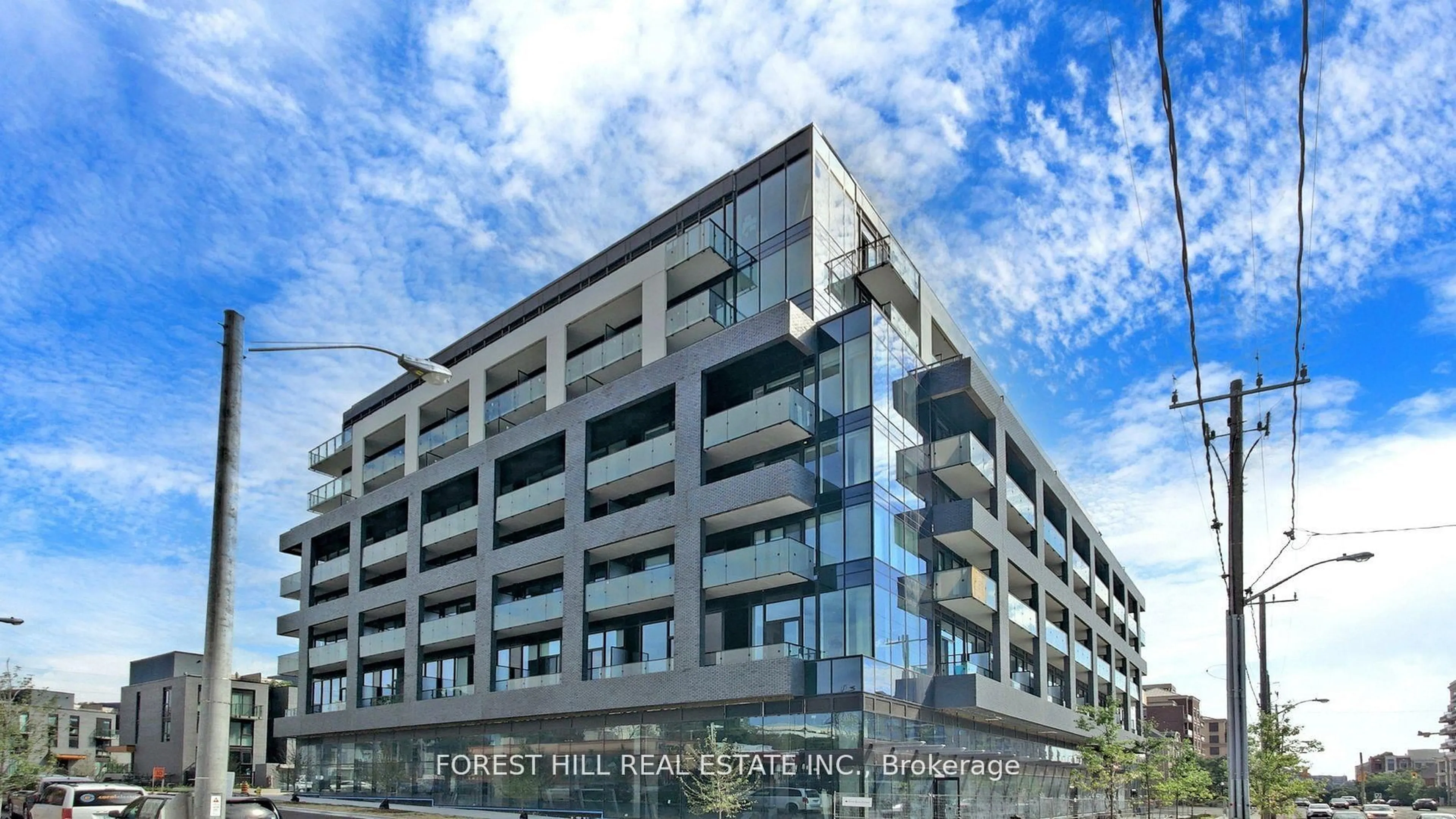 A pic from outside/outdoor area/front of a property/back of a property/a pic from drone, building for 4208 Dundas St #305, Toronto Ontario M8X 0B1