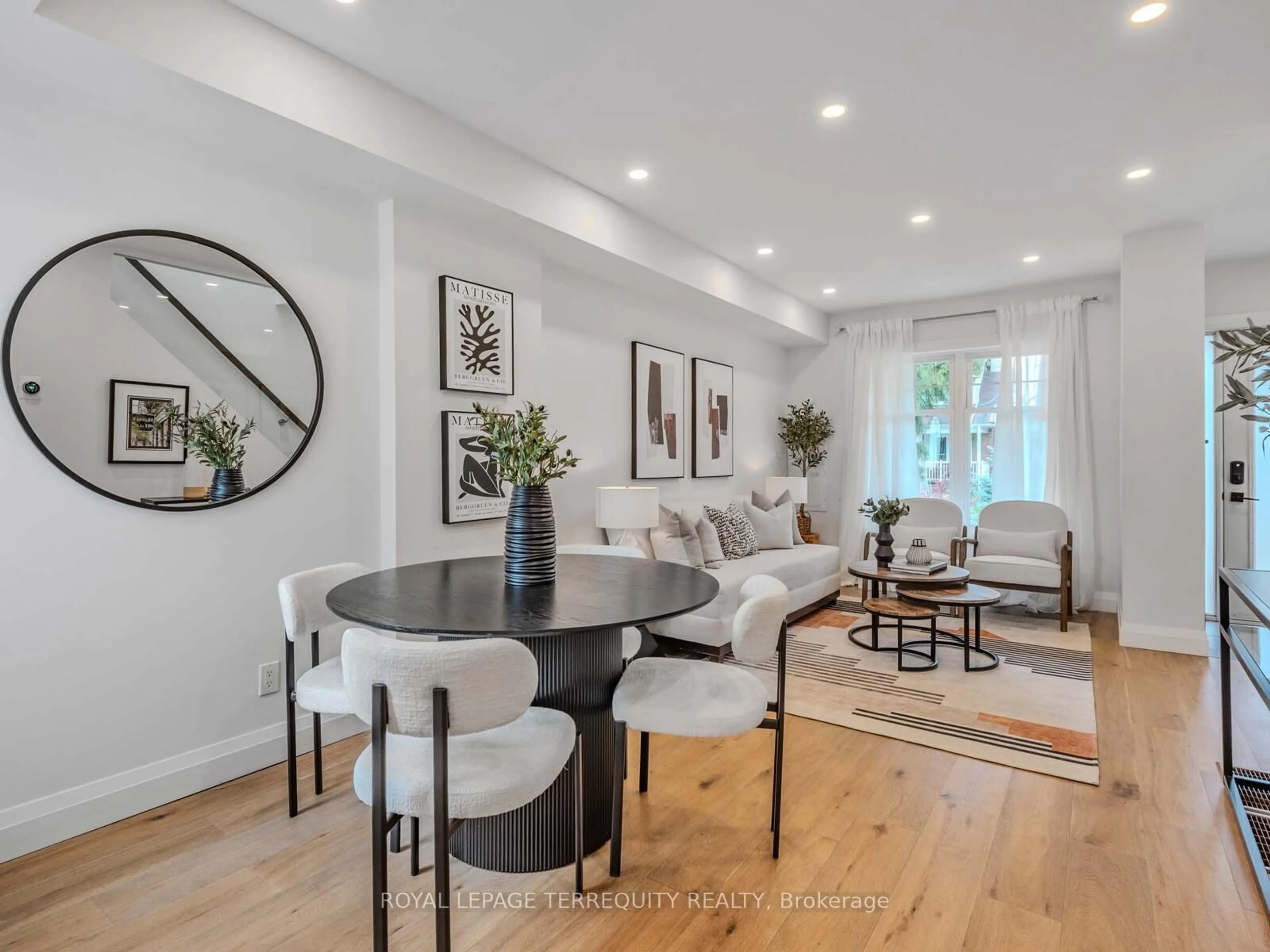 Living room with furniture, unknown for 113 Sellers Ave, Toronto Ontario M6E 3T7
