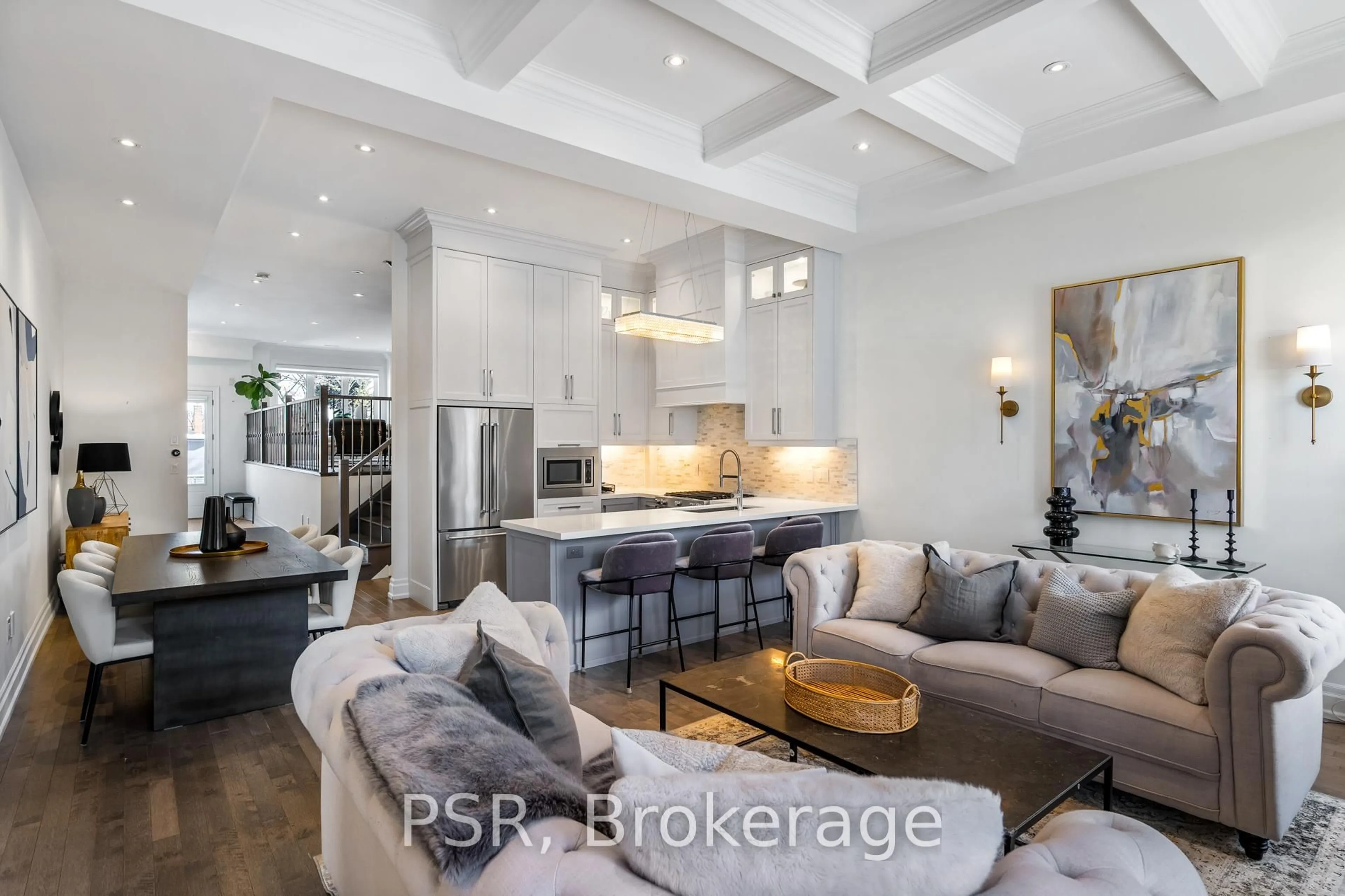 Open concept kitchen, unknown for 8 Willowbrook Rd, Toronto Ontario M8Z 4A7