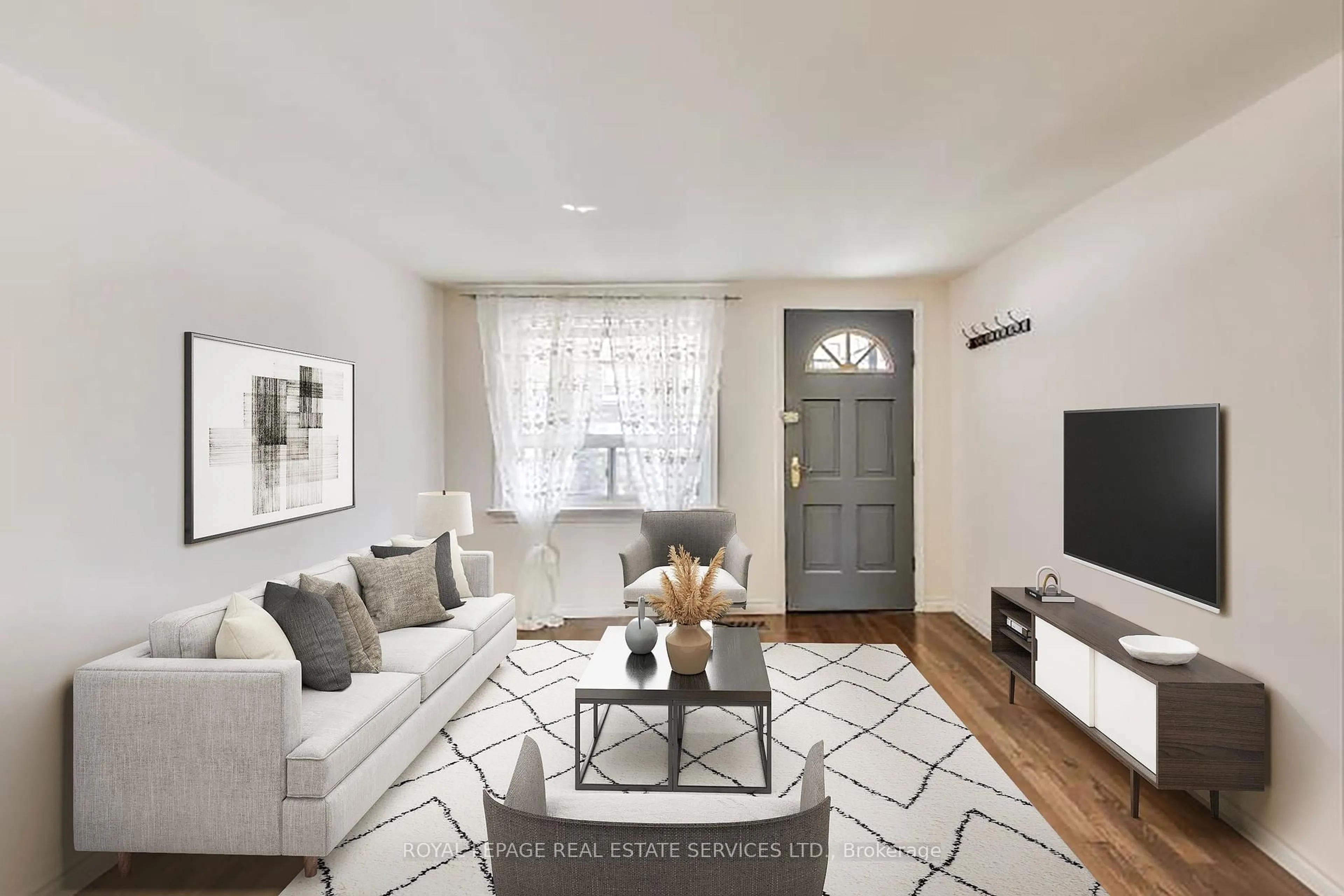 Living room with furniture, unknown for 324 St. Johns Rd, Toronto Ontario M6S 2K4