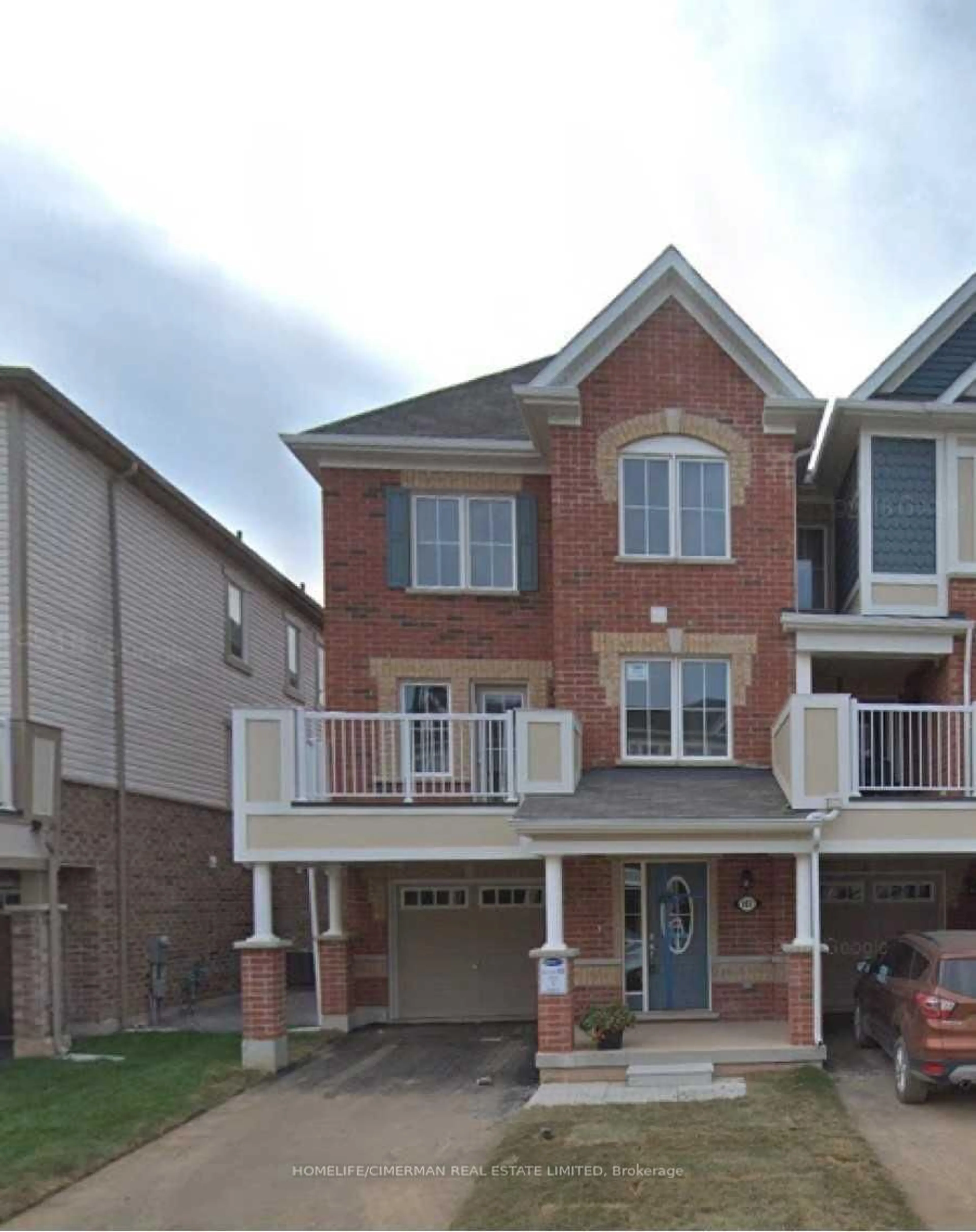 Home with brick exterior material, street for 107 Lemieux Crt, Milton Ontario L9E 1E9