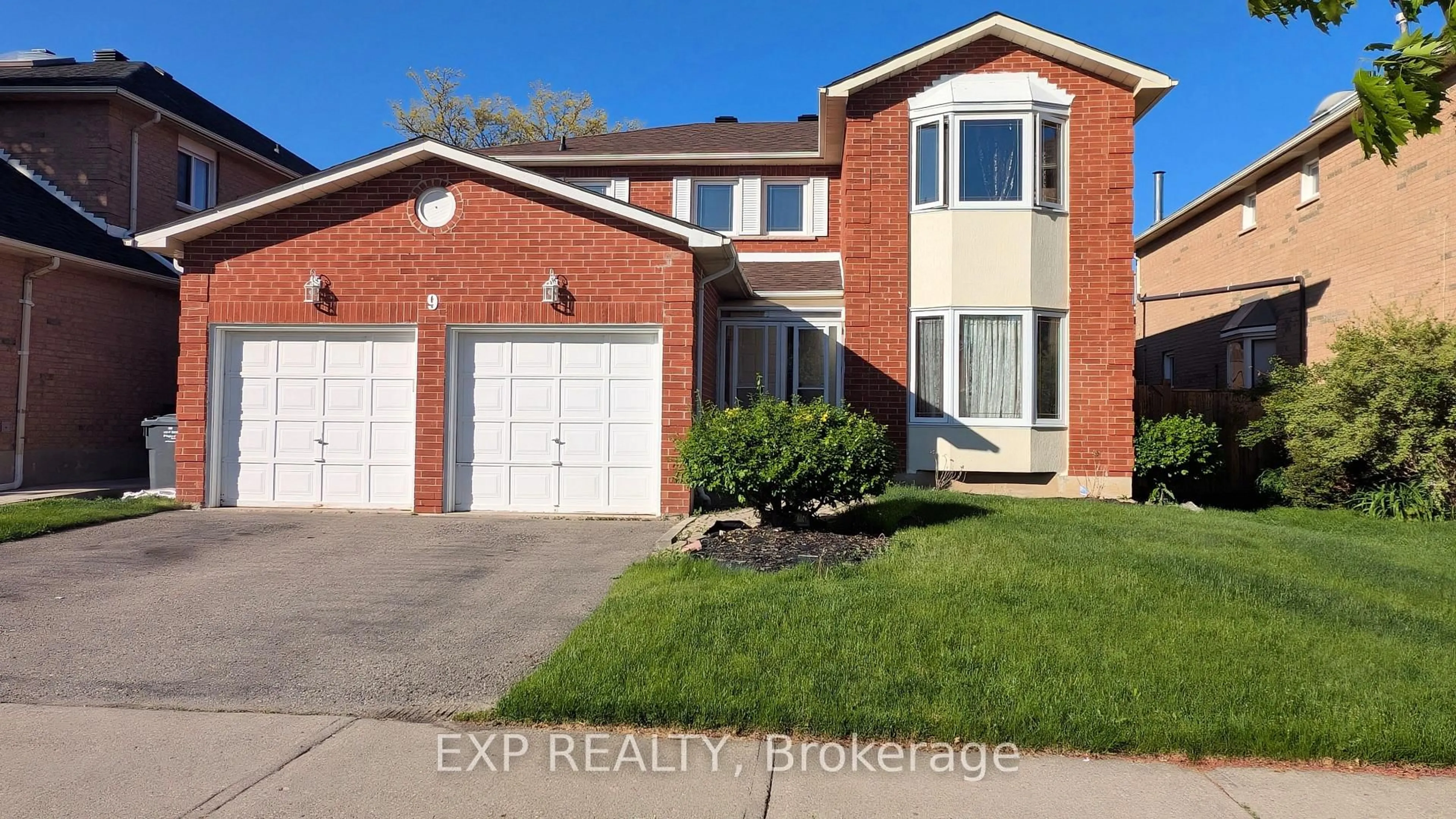 Home with brick exterior material, street for 9 Corkett Dr, Brampton Ontario L6X 3H7