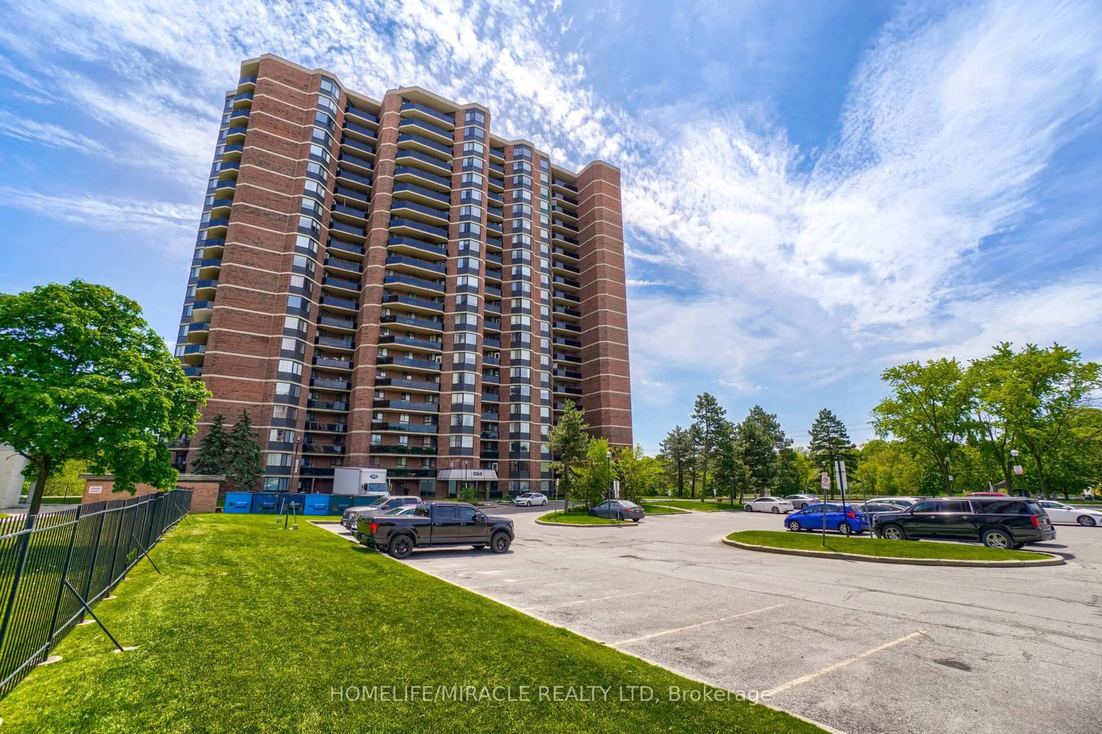 A pic from outside/outdoor area/front of a property/back of a property/a pic from drone, unknown for 234 Albion Rd #PH08, Toronto Ontario M9W 6A5
