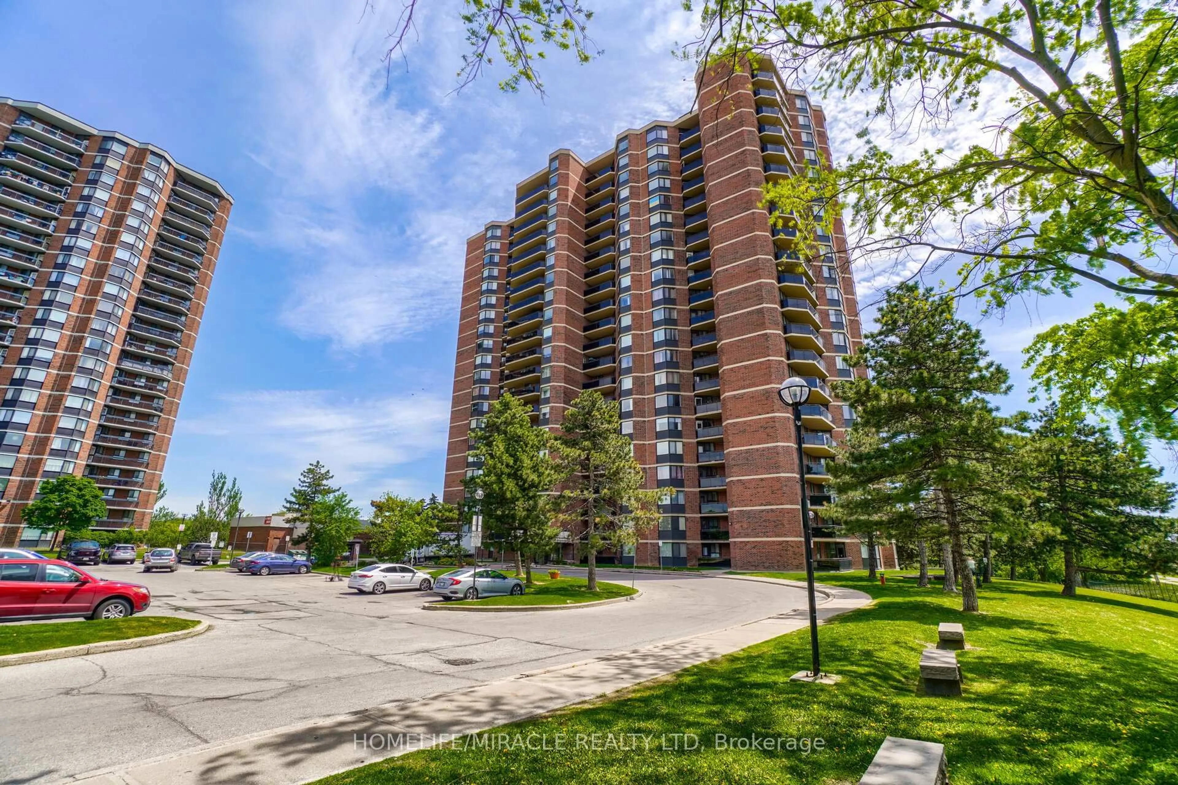 A pic from outside/outdoor area/front of a property/back of a property/a pic from drone, street for 234 Albion Rd #PH08, Toronto Ontario M9W 6A5