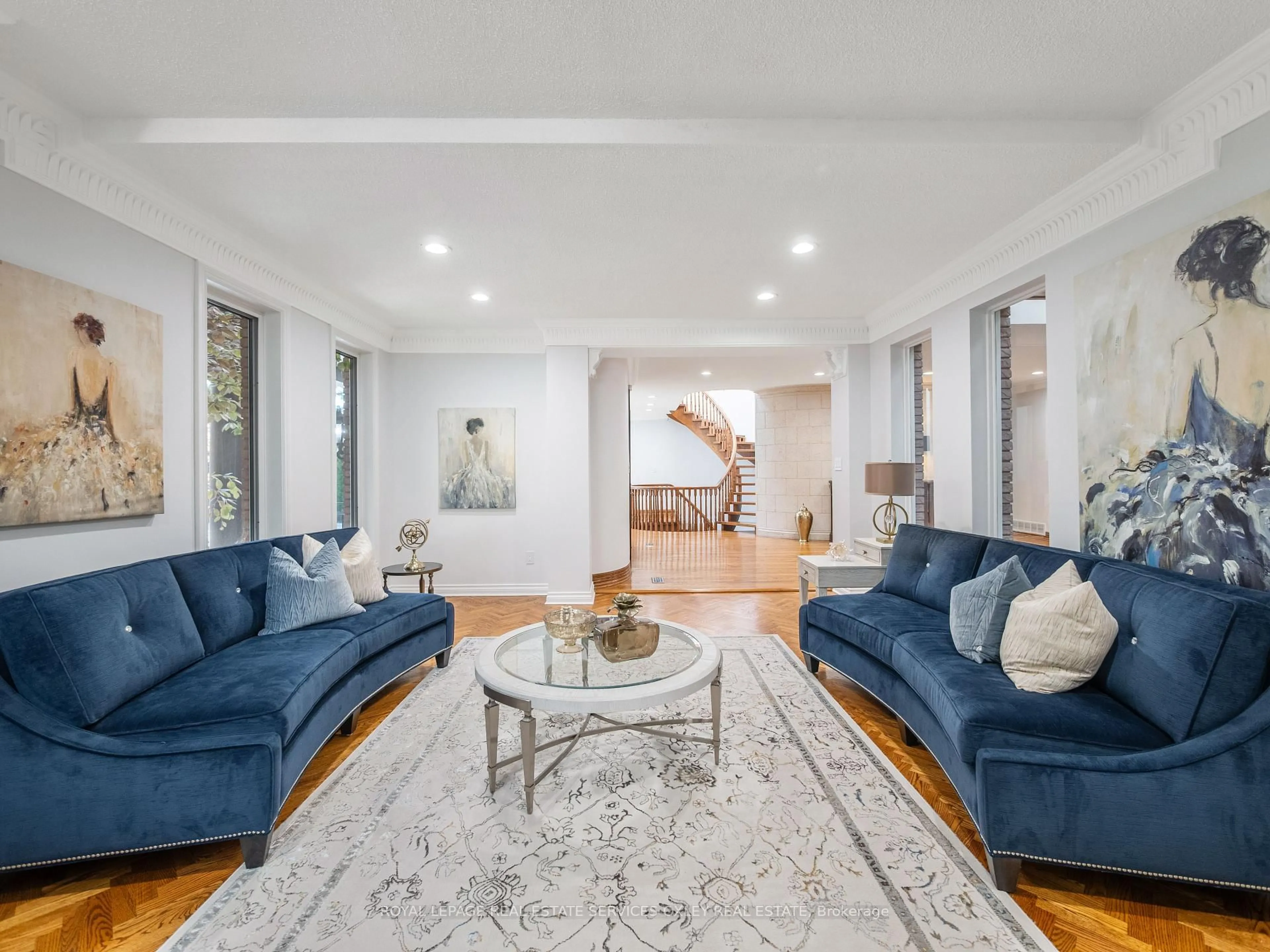 Living room with furniture, unknown for 12 Westmount Park Rd, Toronto Ontario M9P 1R5