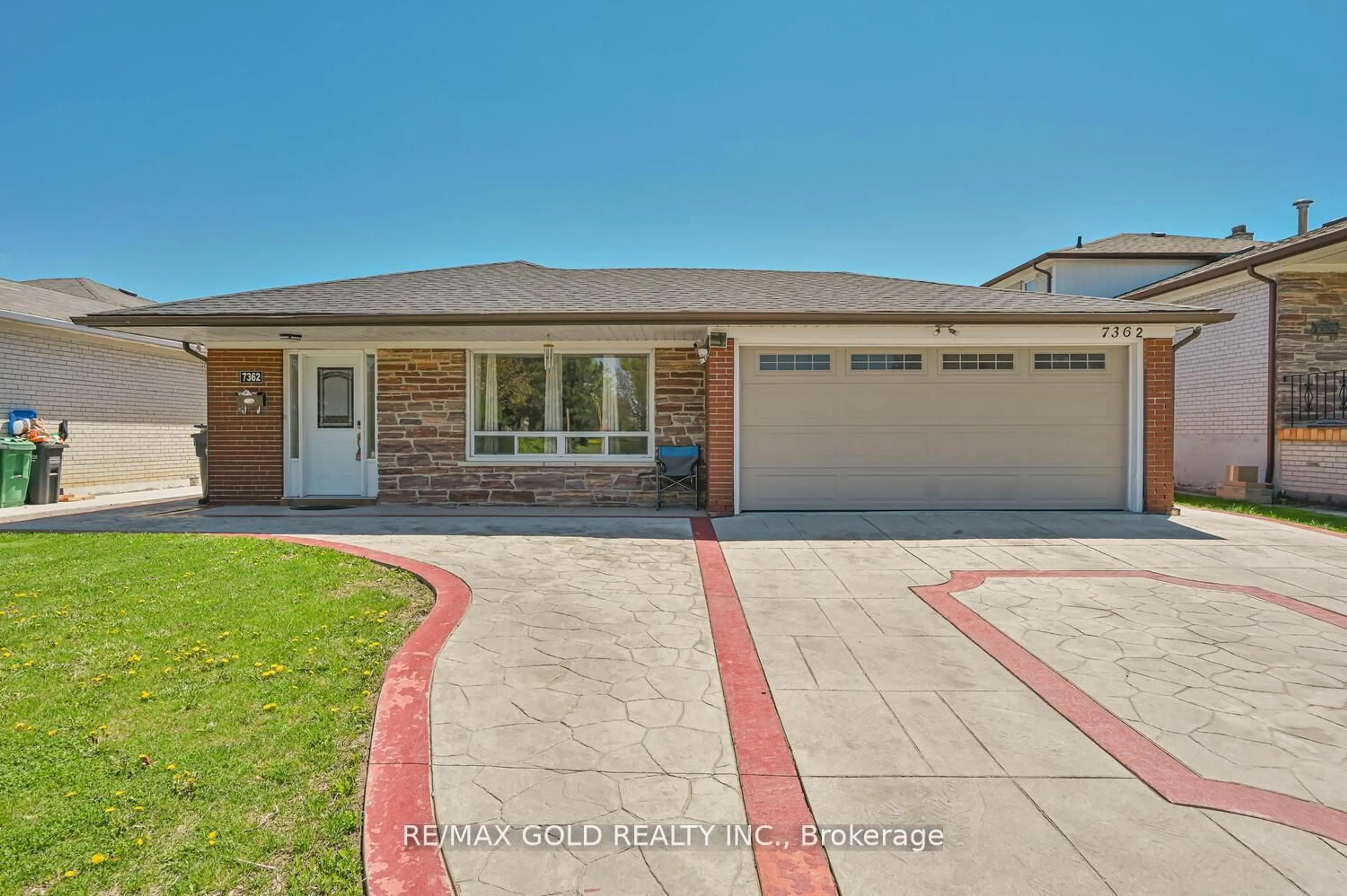 Home with brick exterior material, street for 7362 Redstone Rd, Mississauga Ontario L4T 2A9
