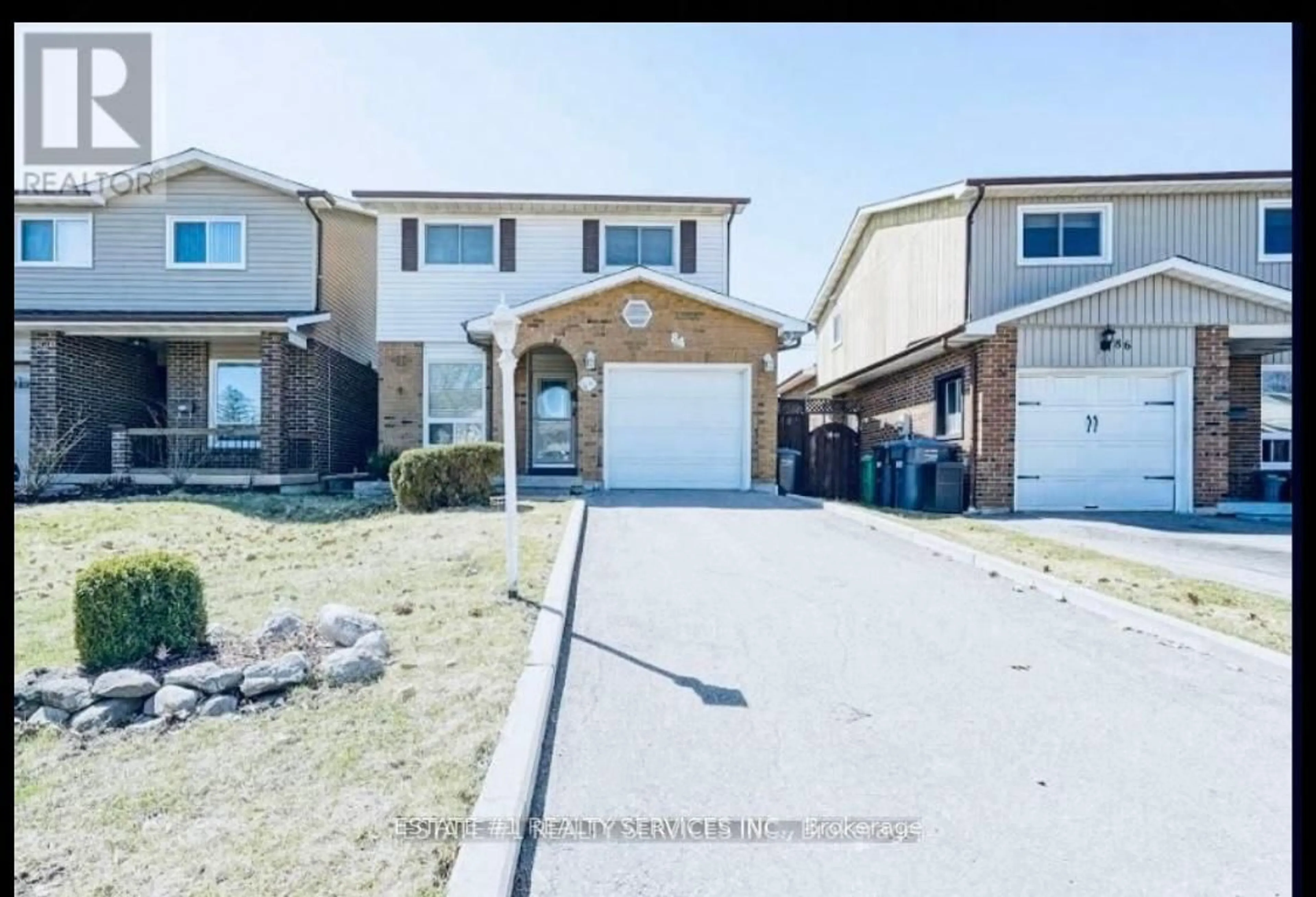 A pic from outside/outdoor area/front of a property/back of a property/a pic from drone, street for 84 Simmons Blvd, Brampton Ontario L6V 3V6