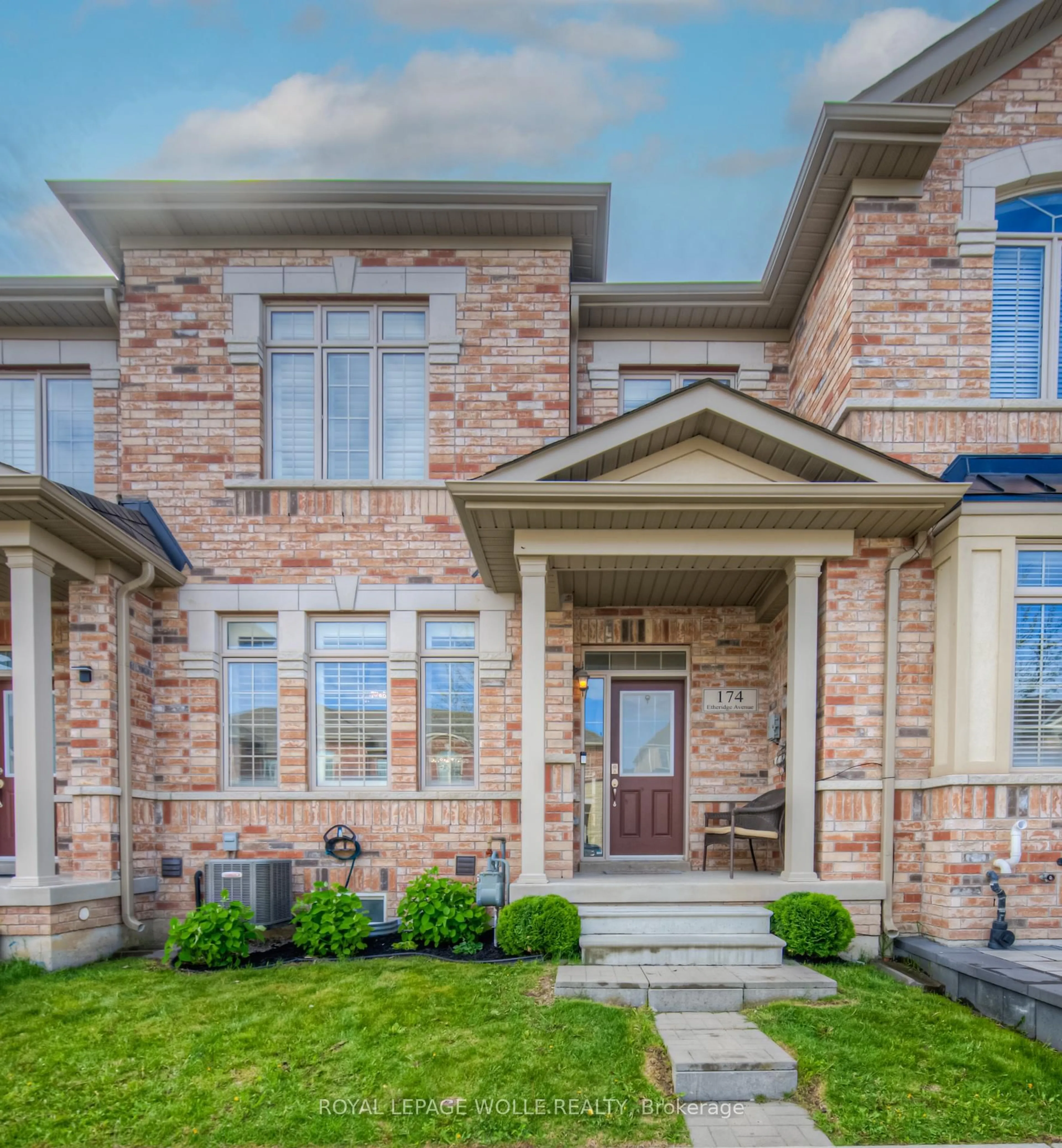 Home with brick exterior material, street for 174 Etheridge Ave, Milton Ontario L9E 1H1