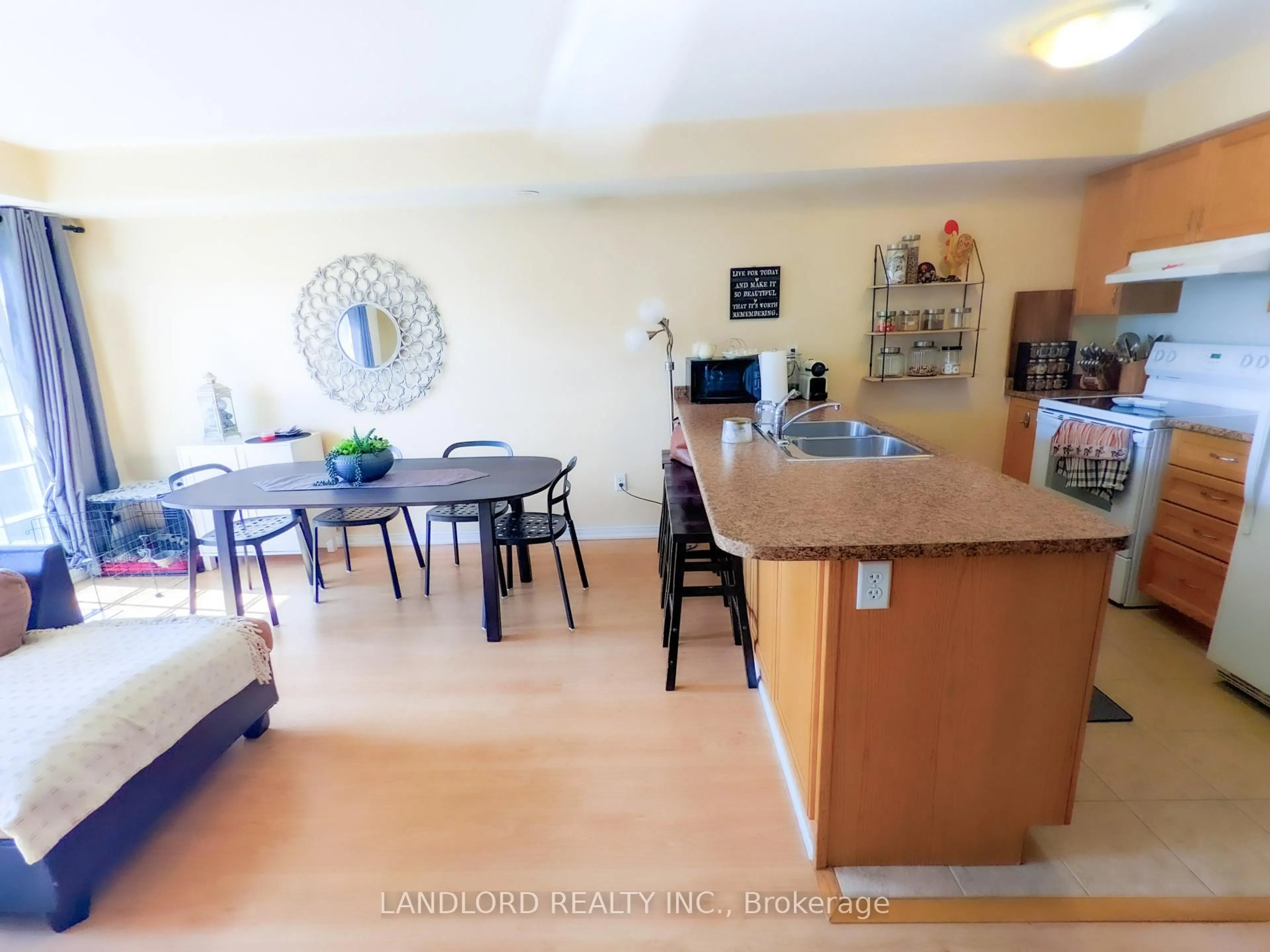Open concept kitchen, unknown for 145 Isaac Devins Blvd #6, Toronto Ontario M9M 0C5