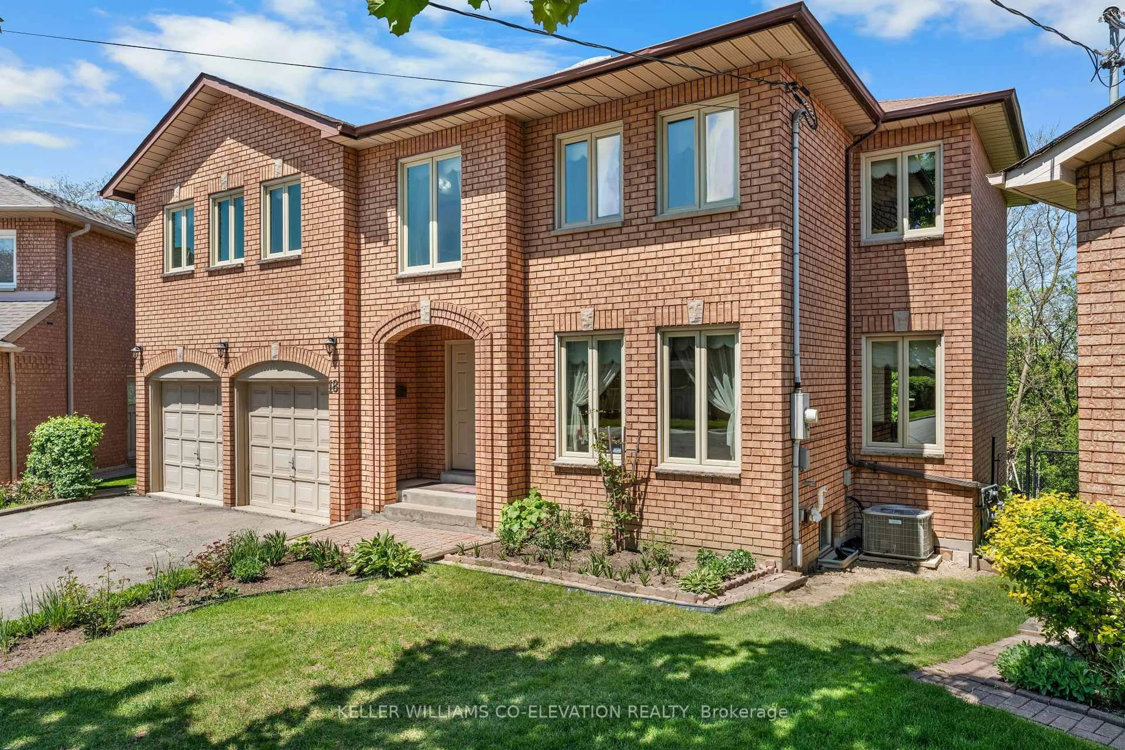 Home with brick exterior material, street for 18 Norris Pl, Toronto Ontario M9M 1K6