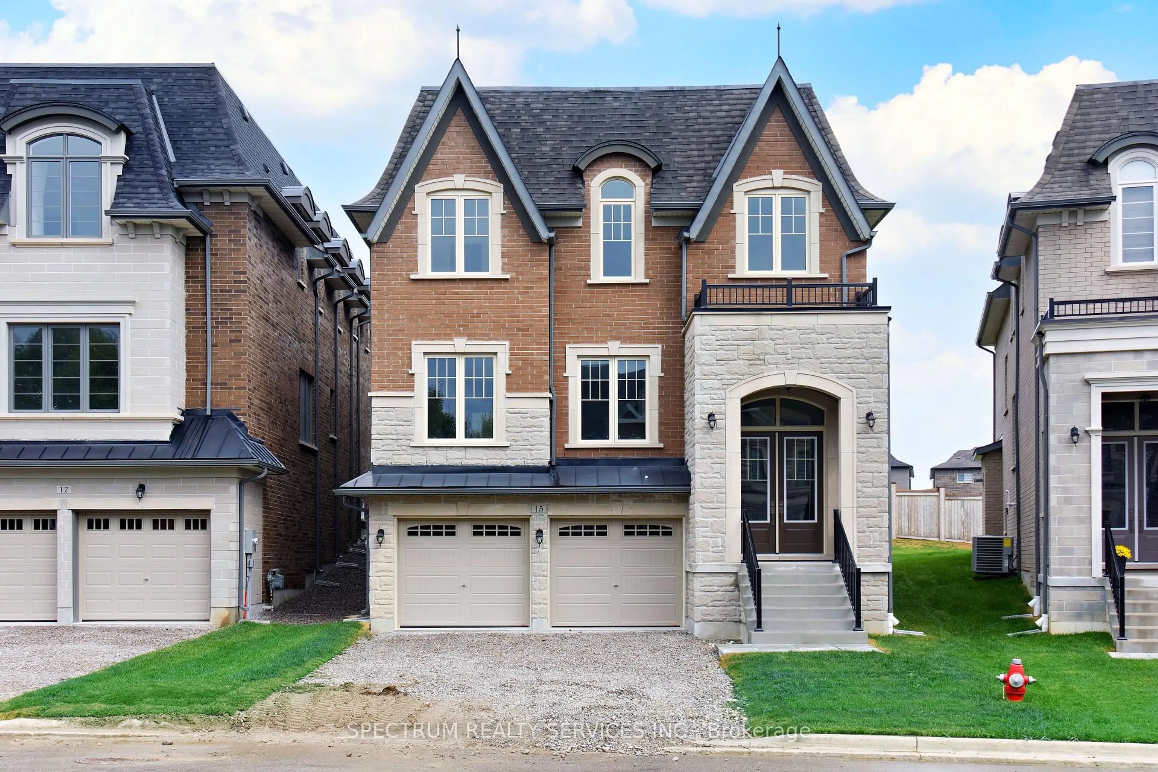 Home with brick exterior material, street for 15 Swamp Sparrow Crt, Caledon Ontario L7C 4M7