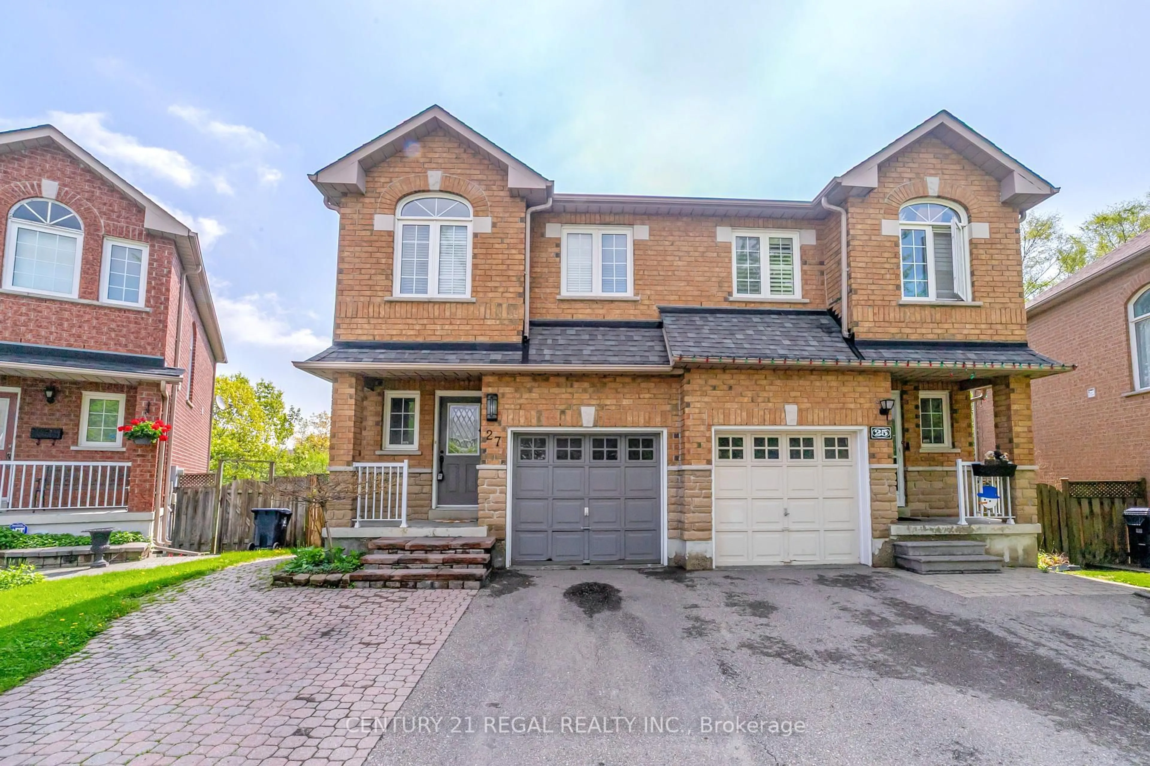 Home with brick exterior material, street for 27 Katrina Crt, Toronto Ontario M6L 3G3