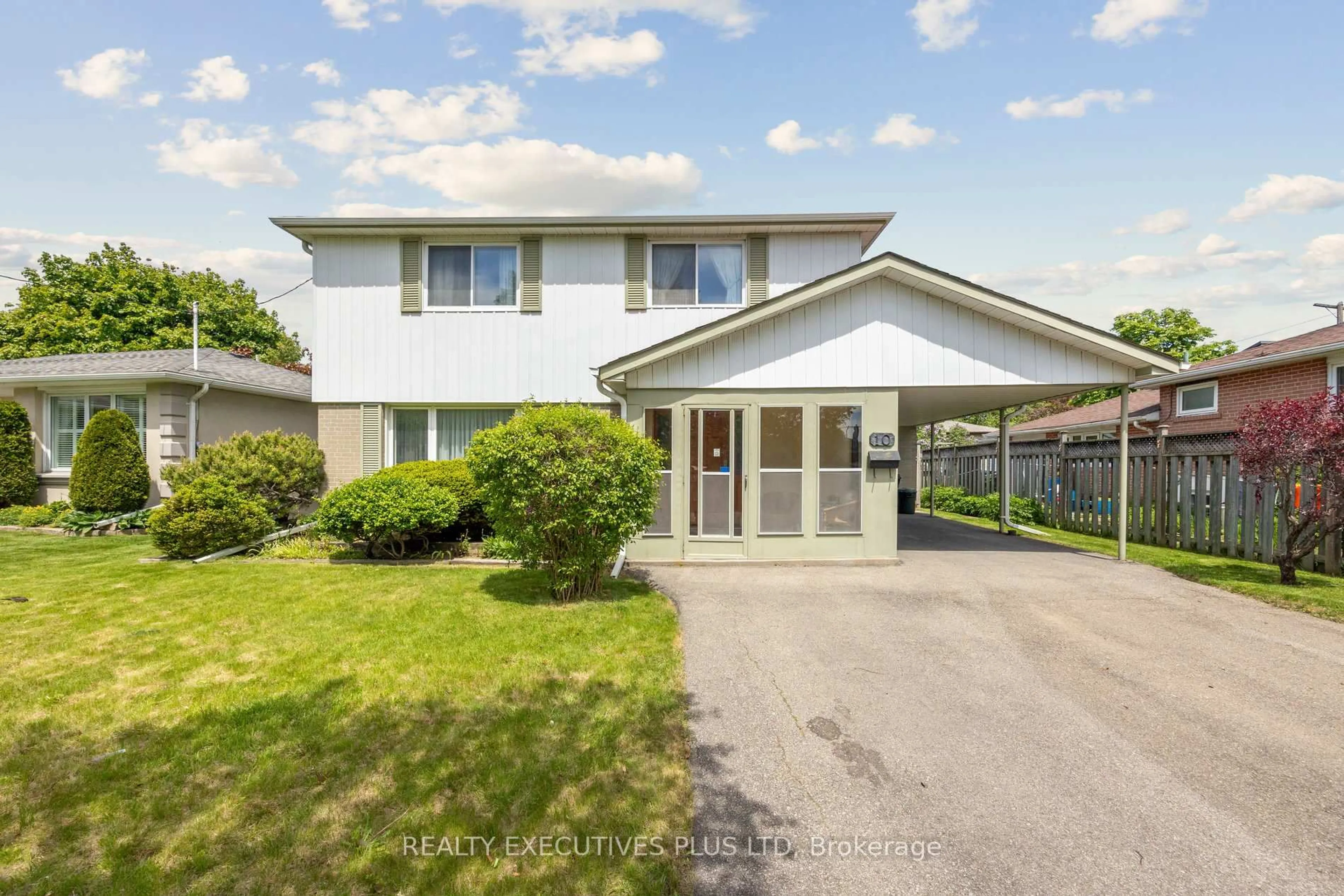 Home with vinyl exterior material, street for 10 Pergola Rd, Toronto Ontario M9W 5K5