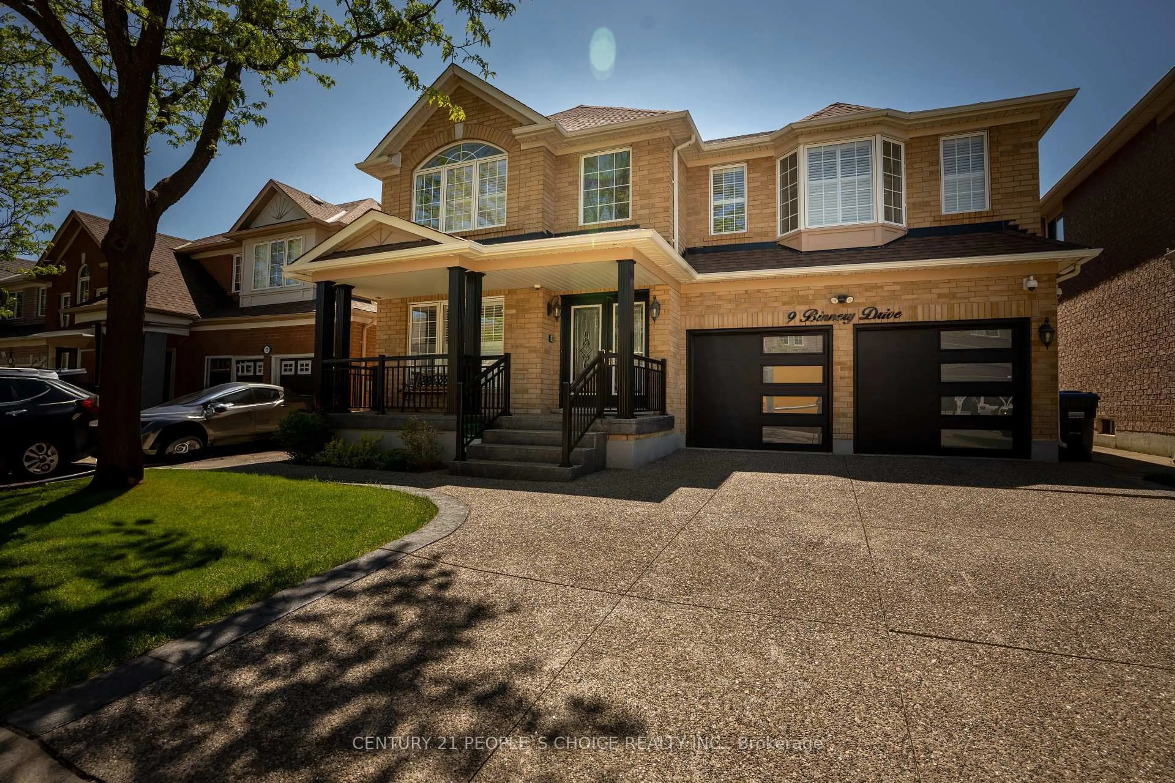 Home with brick exterior material, street for 9 Binnery Dr, Brampton Ontario L6P 1A3