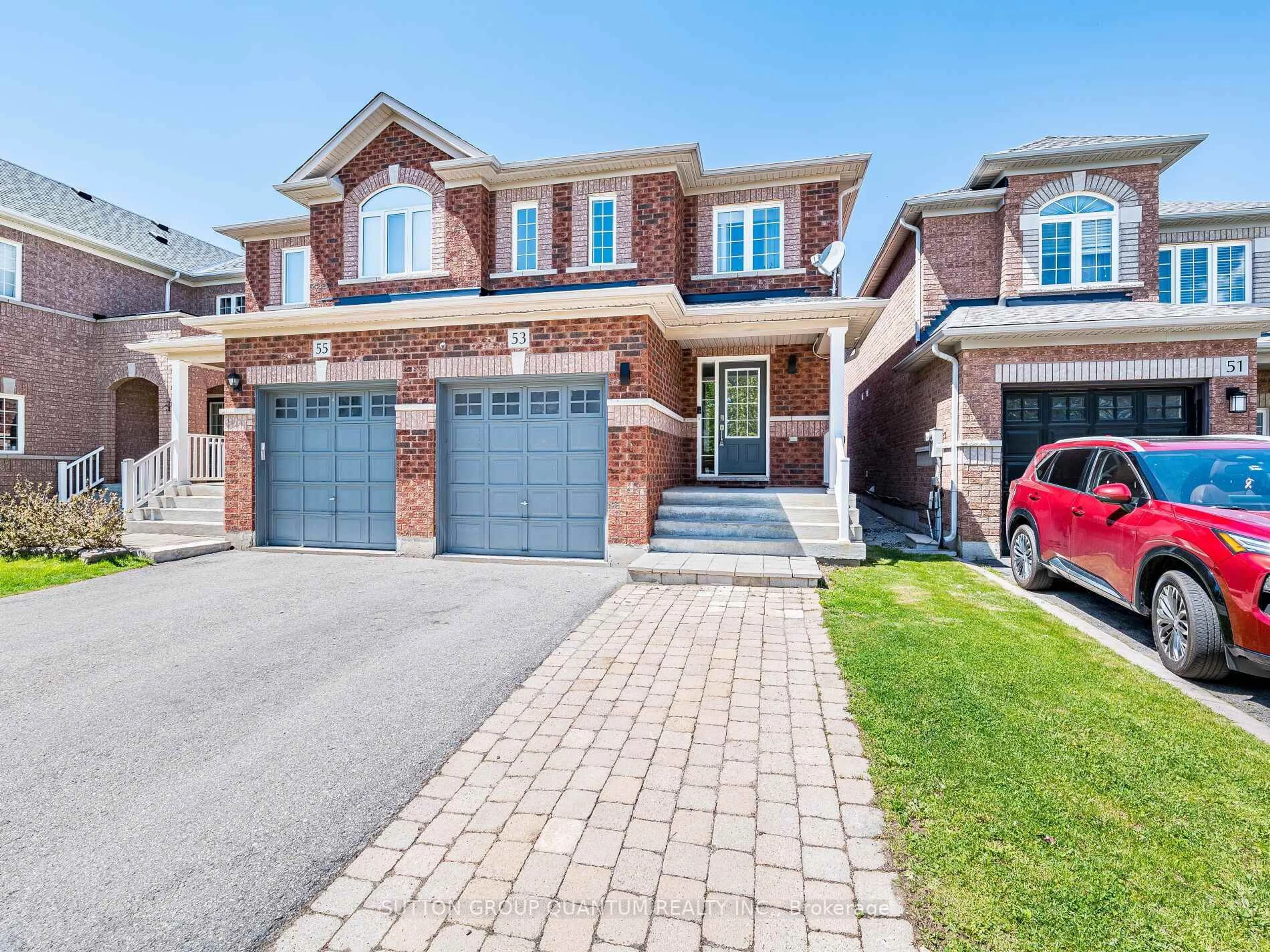 Home with brick exterior material, street for 53 Woodcote Cres, Halton Hills Ontario L7G 6M1